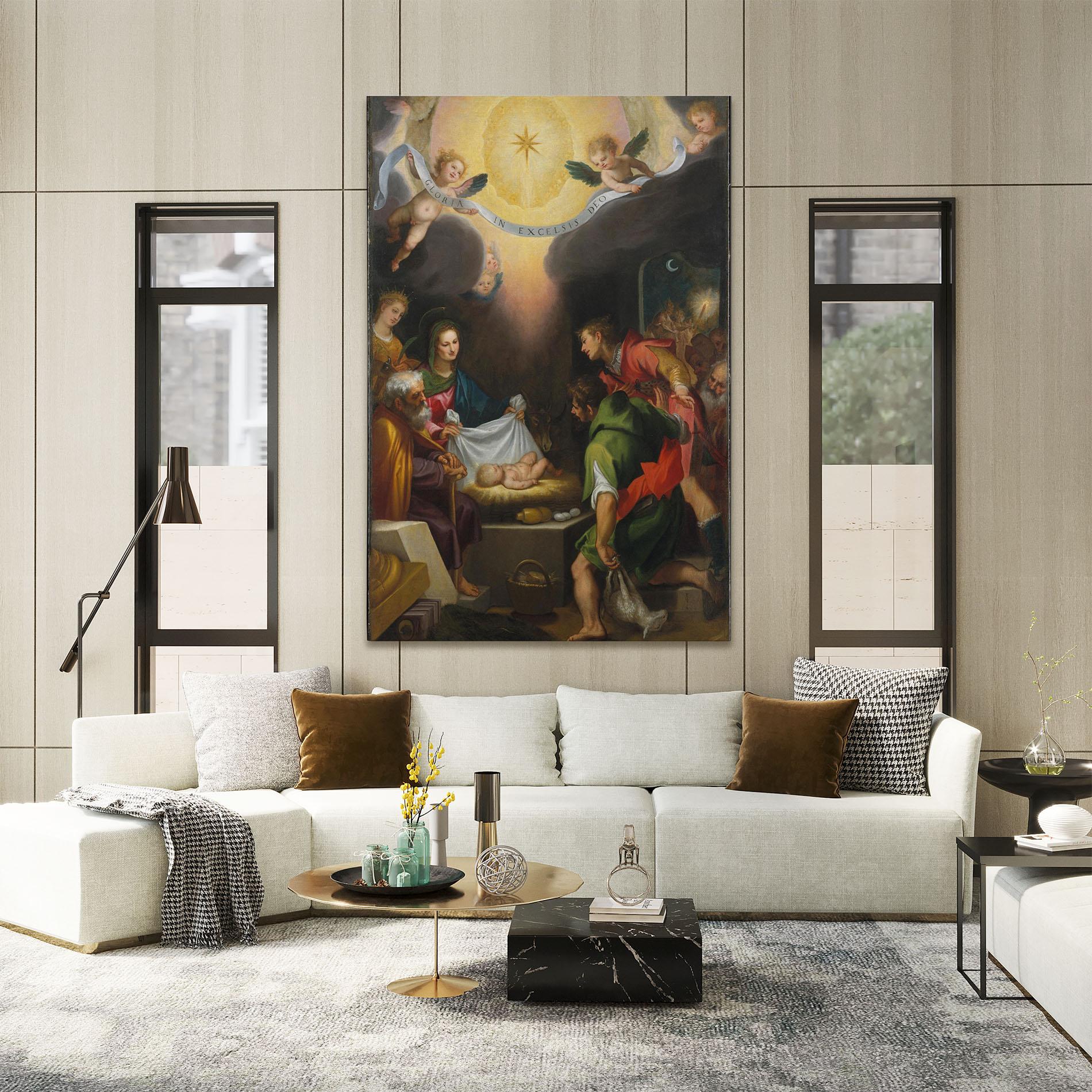 Obraz na Płótnie Religious Baby View mockup 2