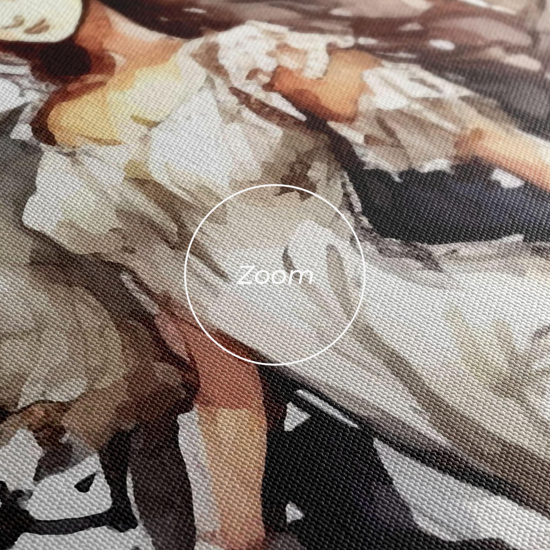 Obraz na Płótnie Angel Lady mockup 3