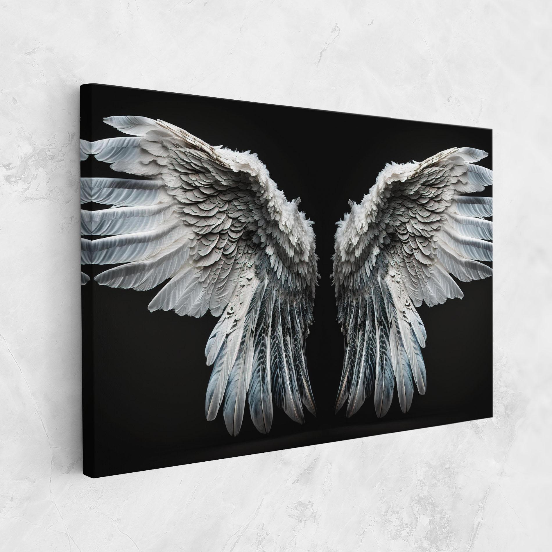Obraz na Płótnie Big Angel Wings mockup 1