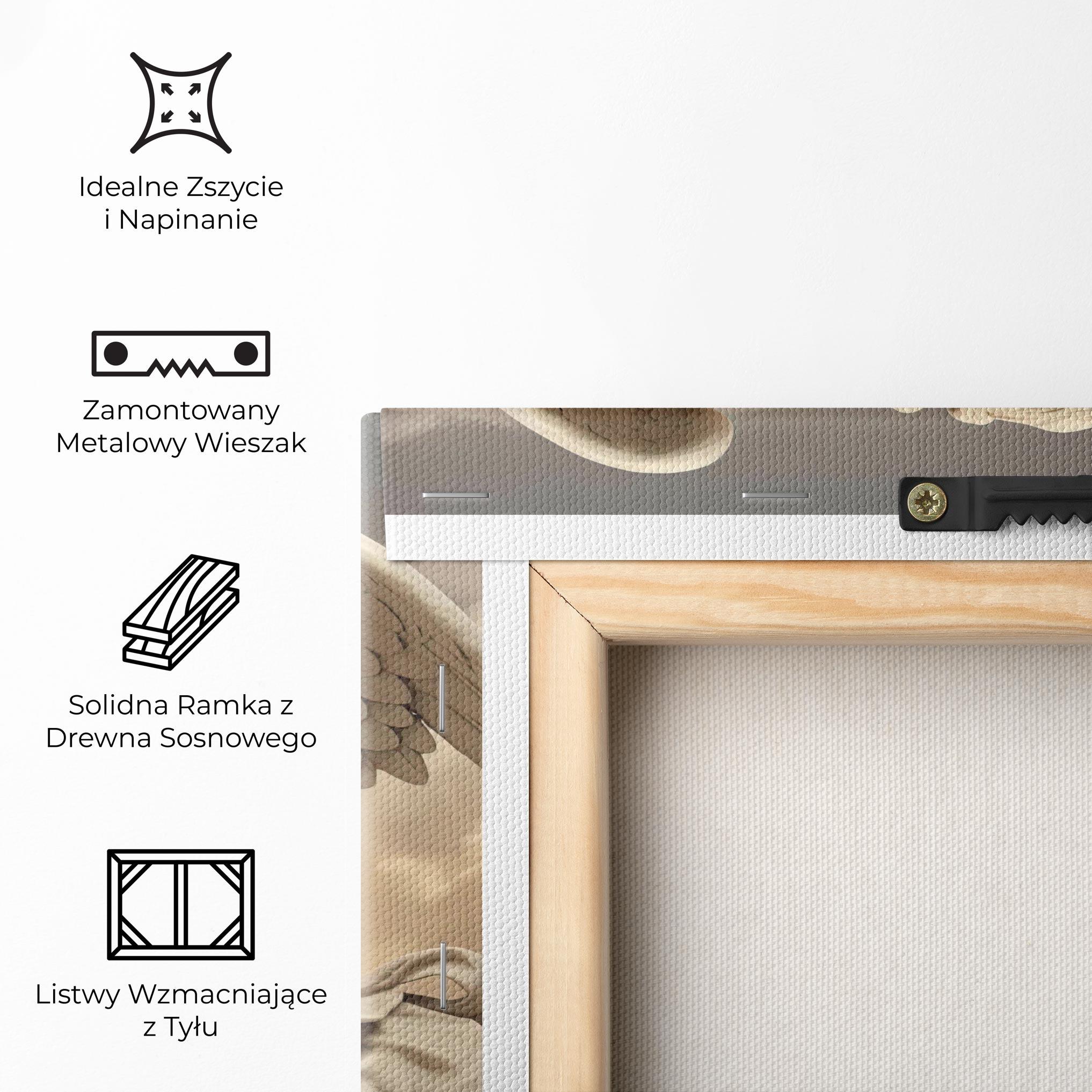 Obraz na Płótnie Angel Guardian Cloud mockup 5