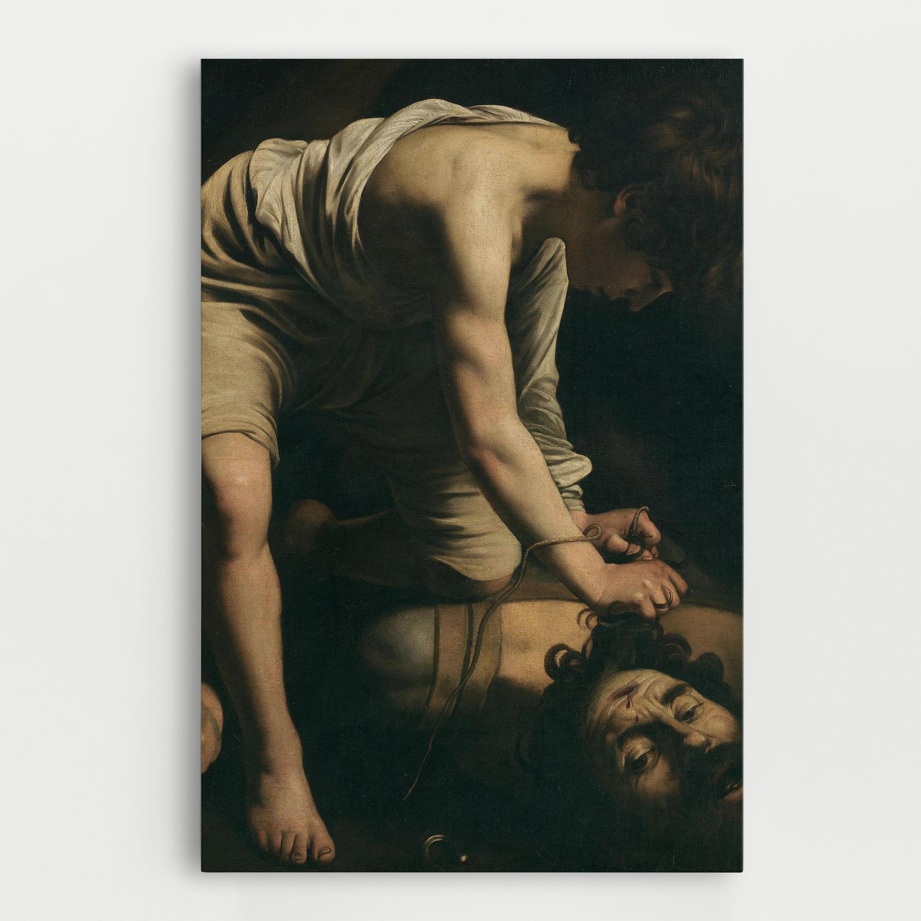 Obraz na Płótnie David And Goliath mockup 0