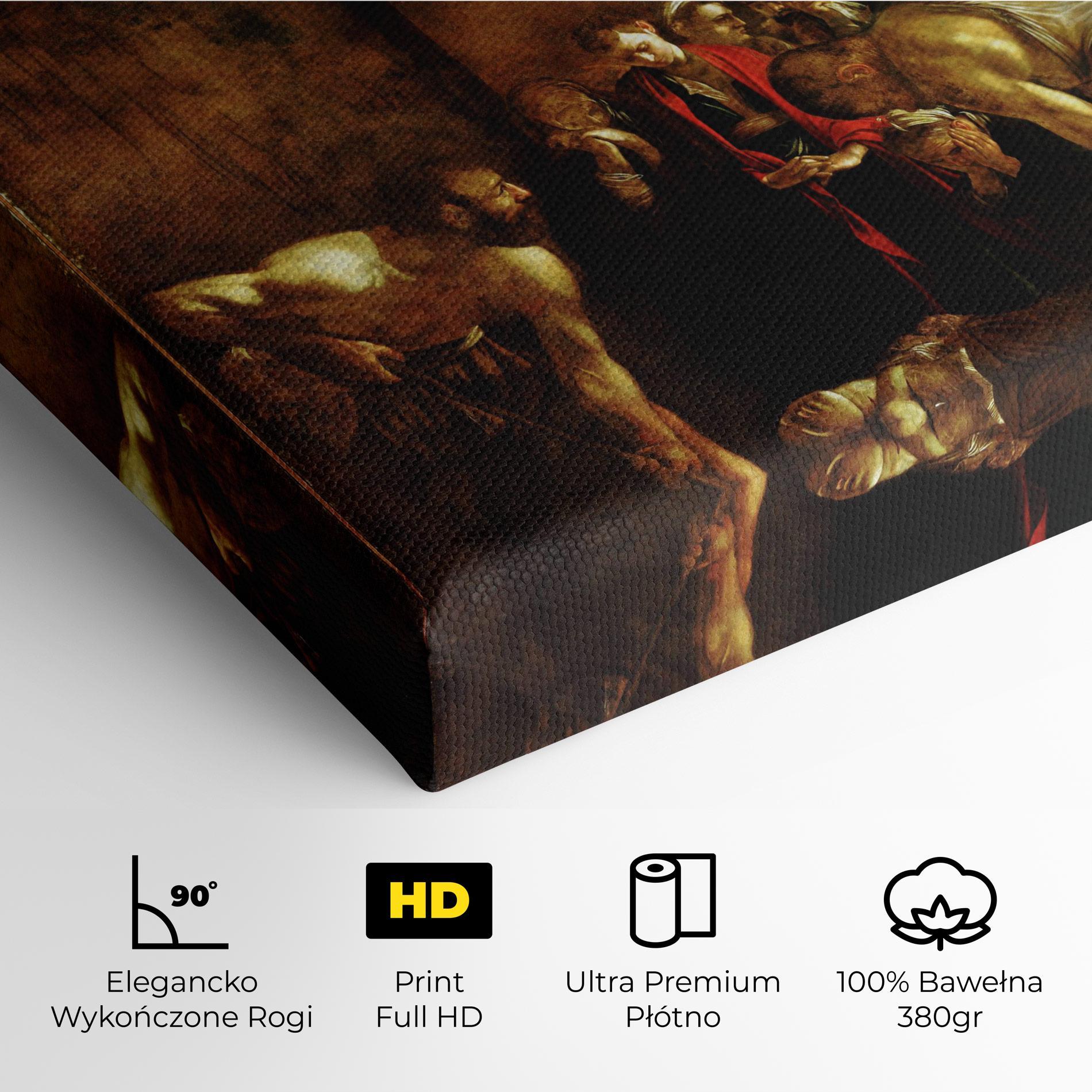 Obraz na Płótnie Burial Of Saint Lucy mockup 4