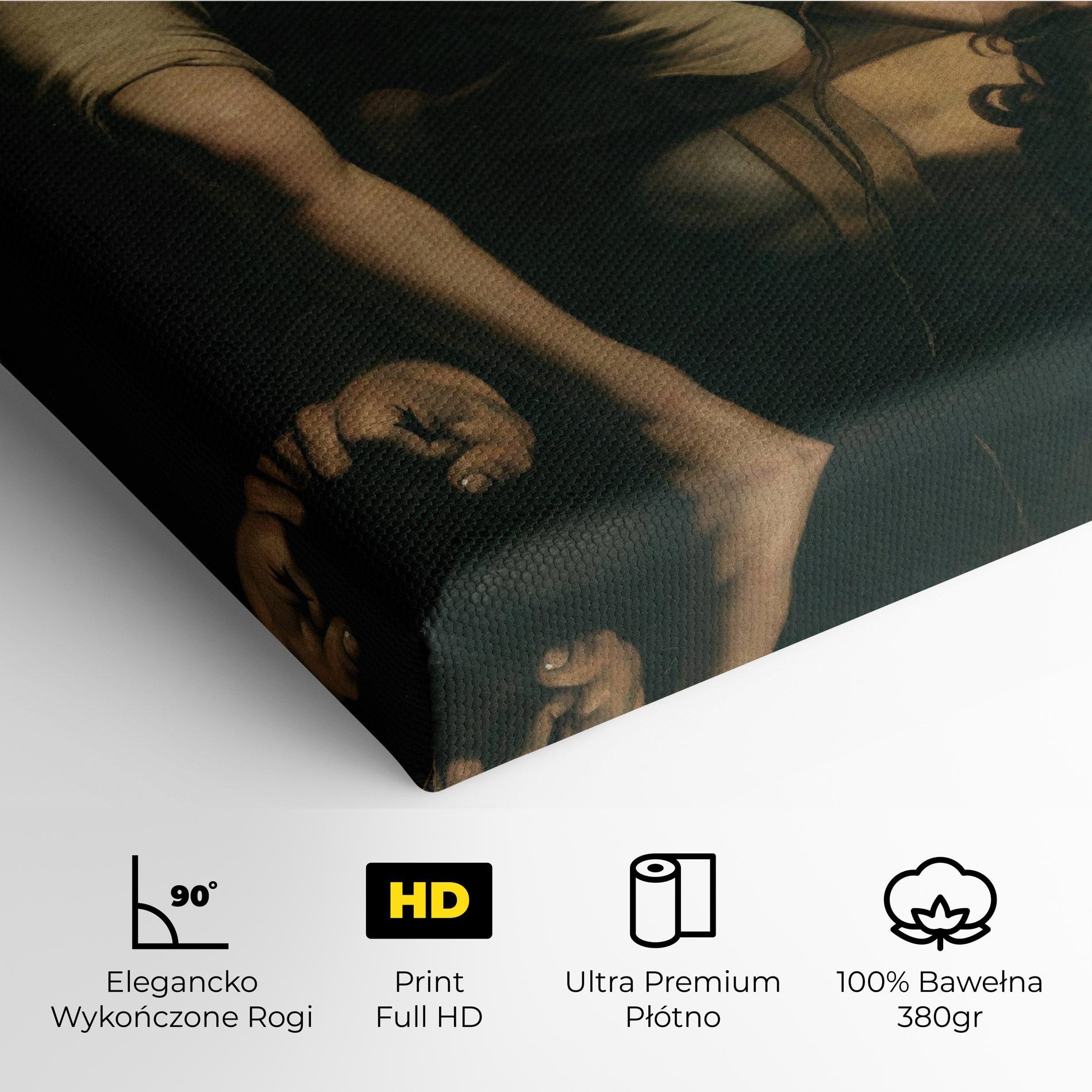 Obraz na Płótnie David And Goliath mockup 4