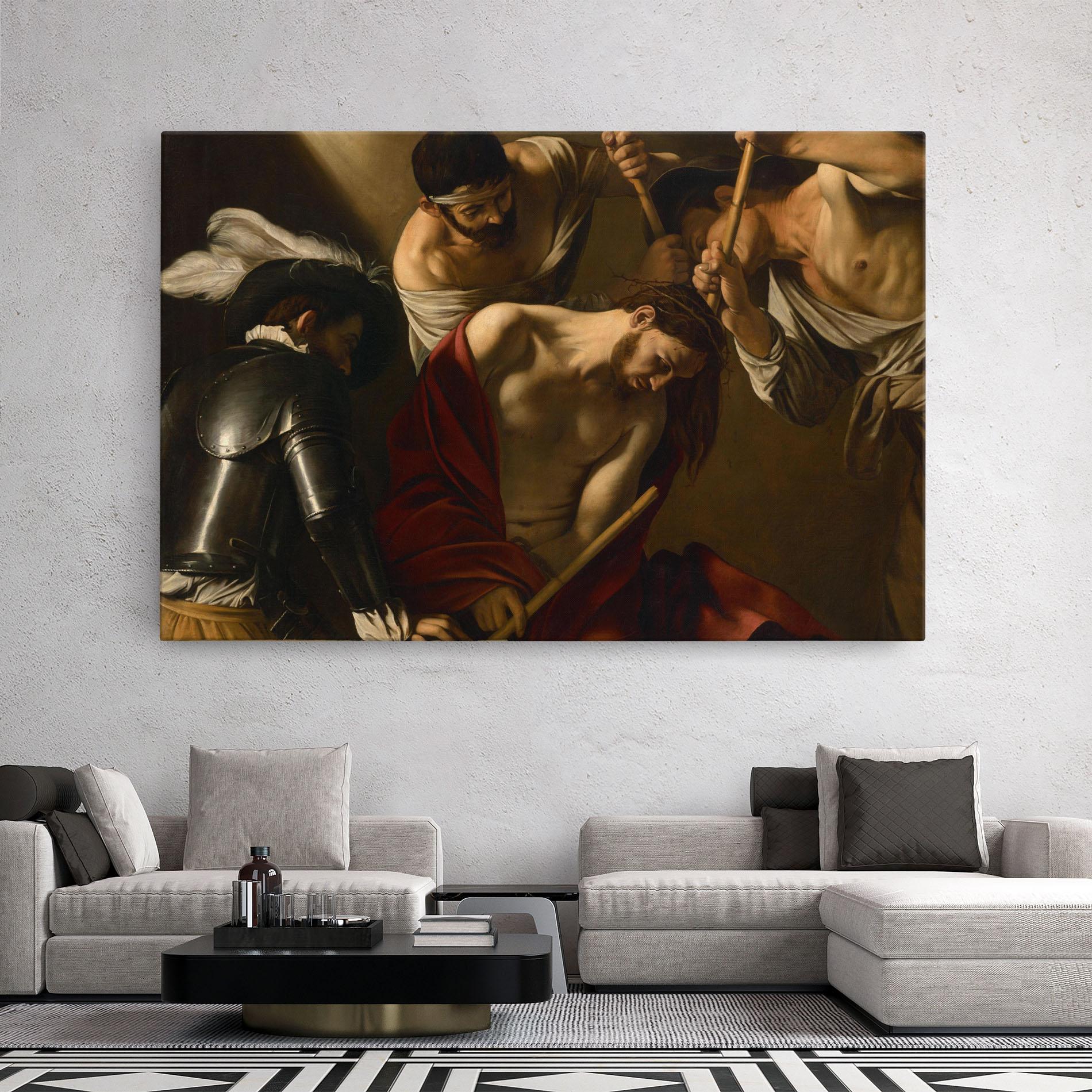 Obraz na Płótnie Crowning With Thorns mockup 2