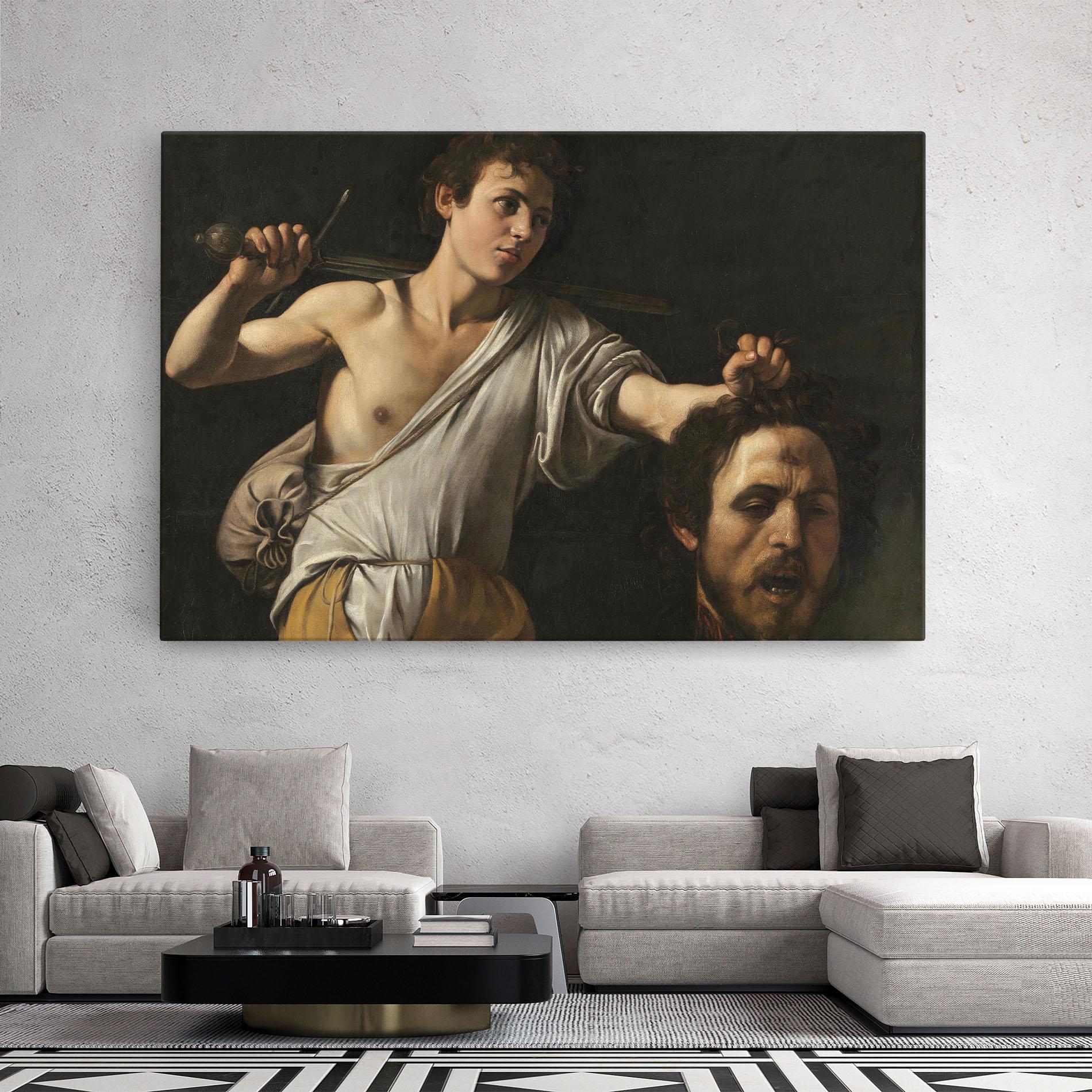 Obraz na Płótnie The Head Of Goliath mockup 2