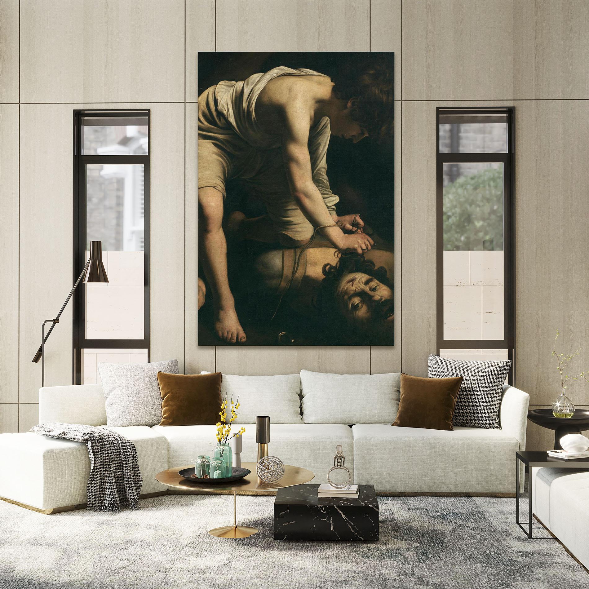 Obraz na Płótnie David And Goliath mockup 2