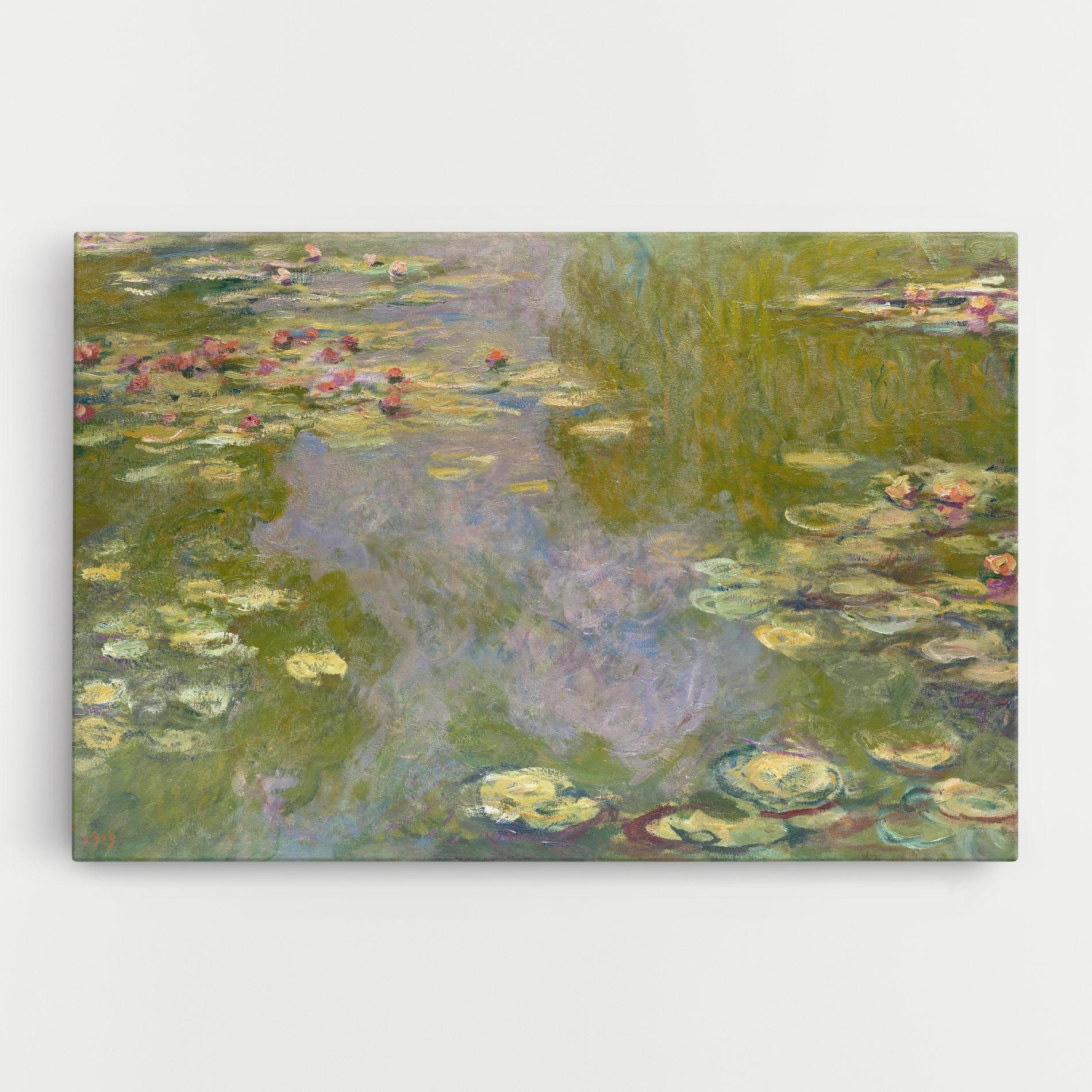 Obraz na Płótnie Water Lilies Monet mockup 0