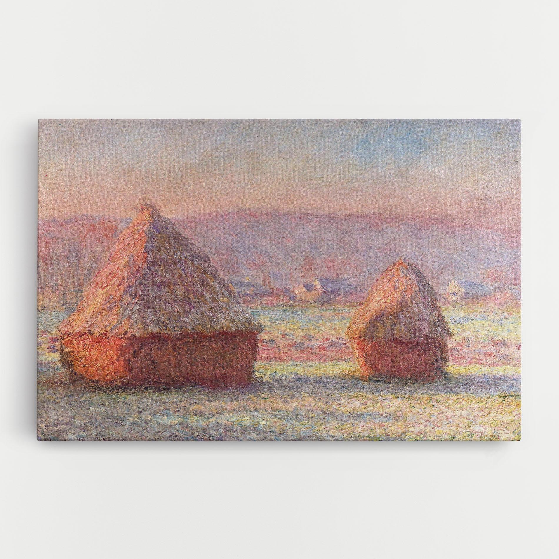 Obraz na Płótnie White Frost mockup 0