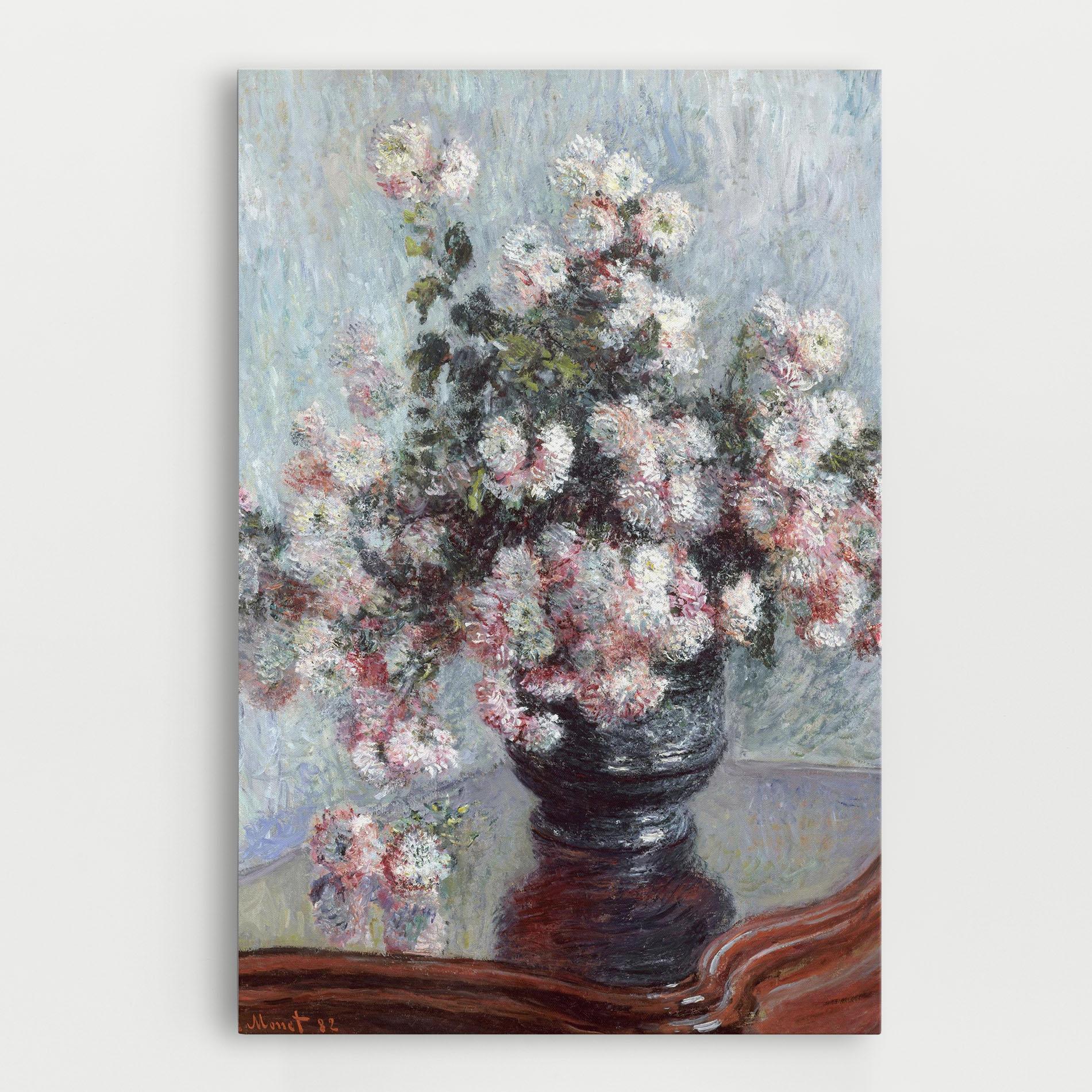 Obraz na Płótnie Chrysanthemums mockup 0