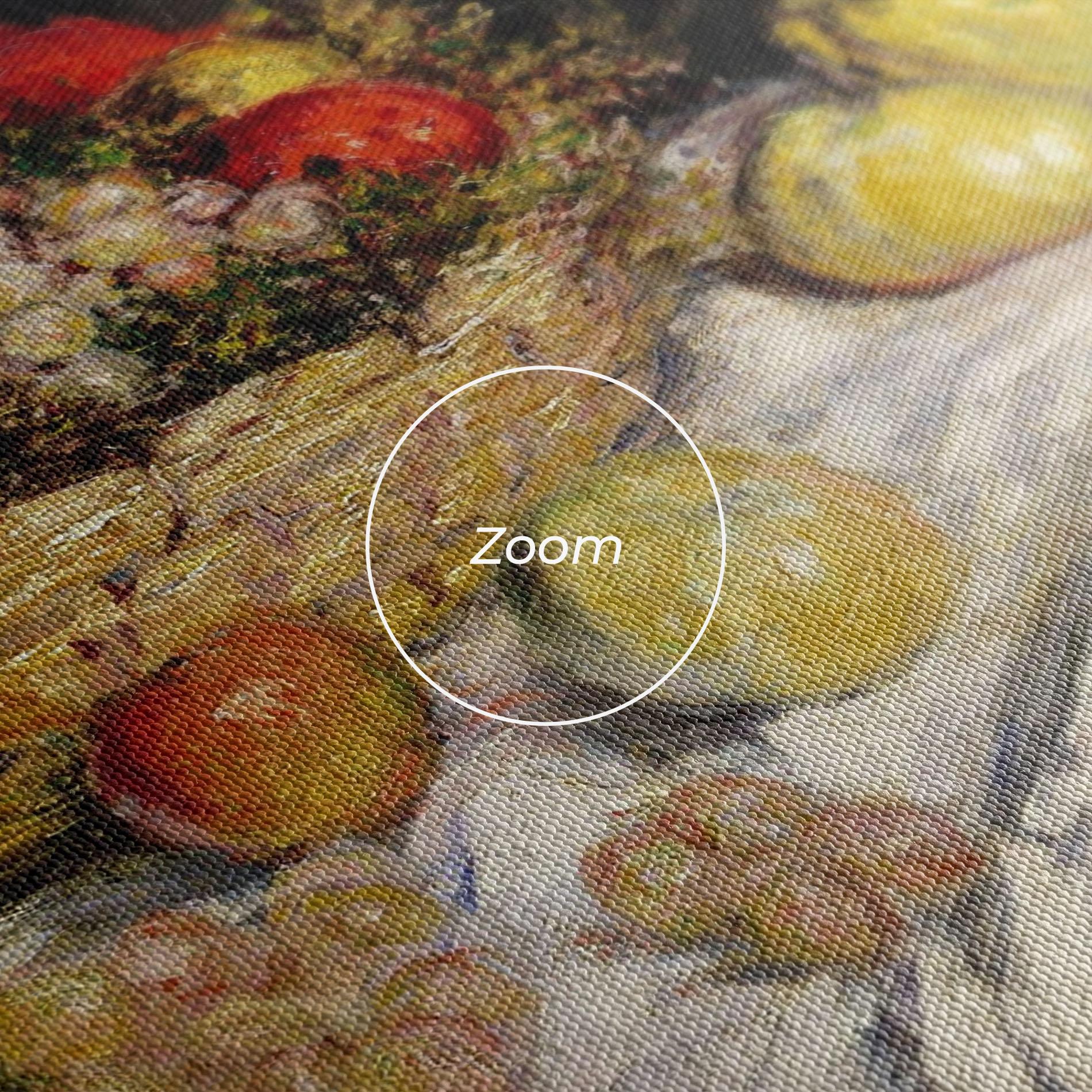 Obraz na Płótnie Apples And Grapes mockup 3