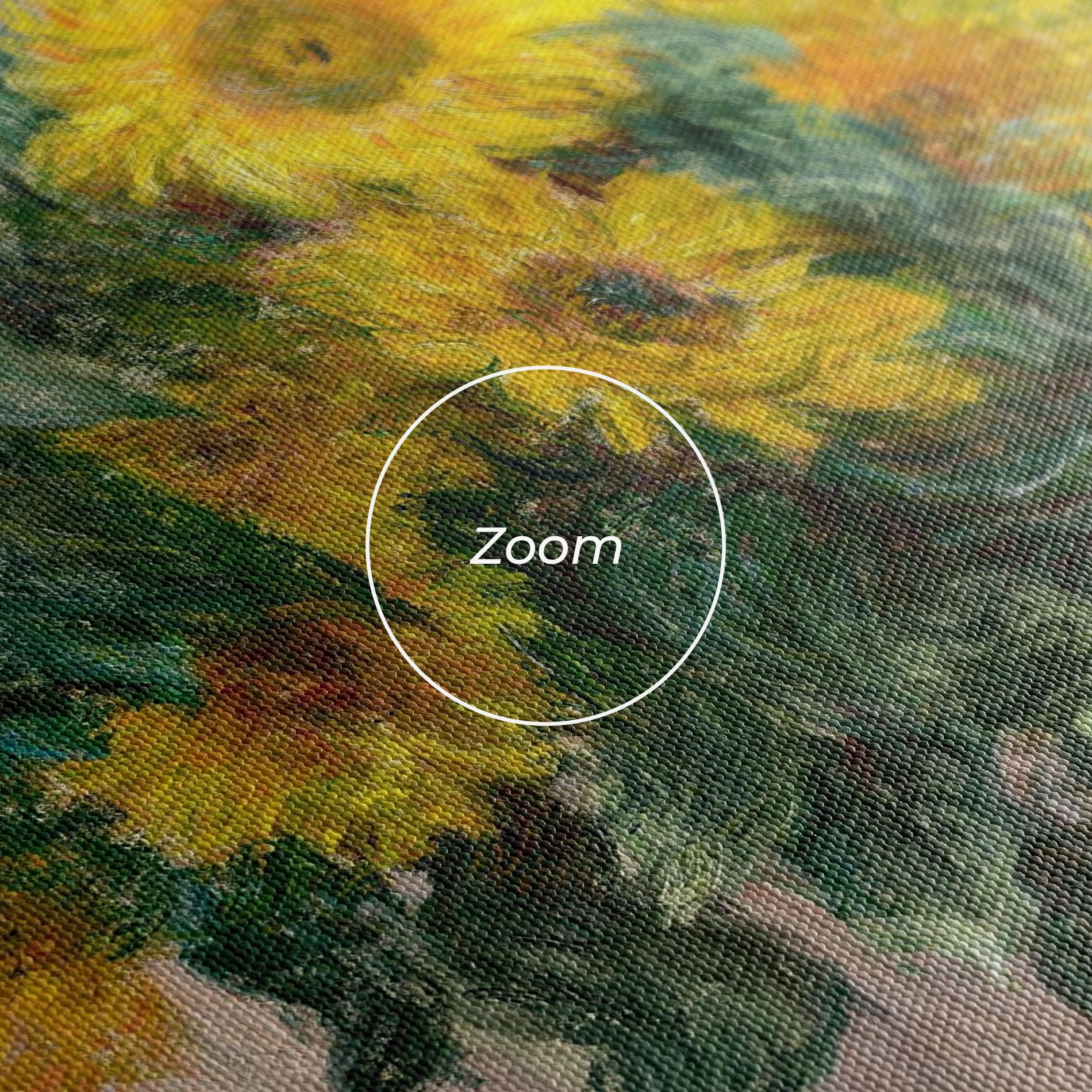 Obraz na Płótnie Bouquet Of Sunflowers 1881 mockup 3