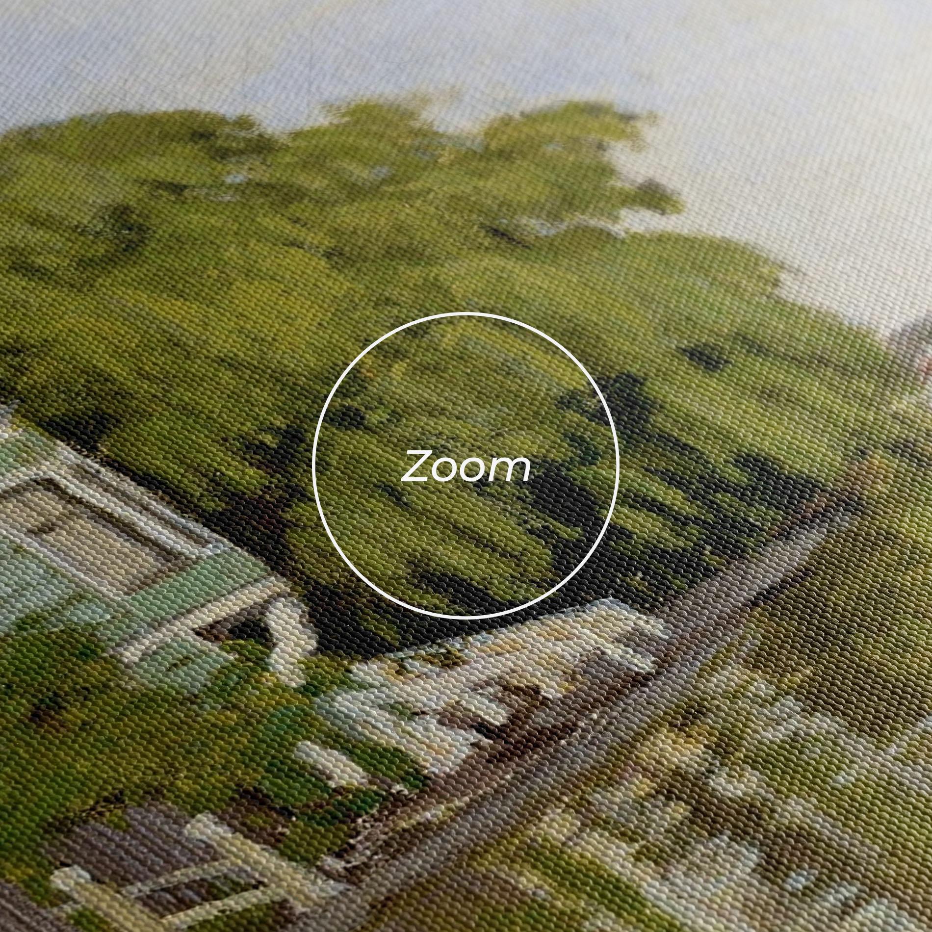 Obraz na Płótnie Houses On The Achterzaan mockup 3