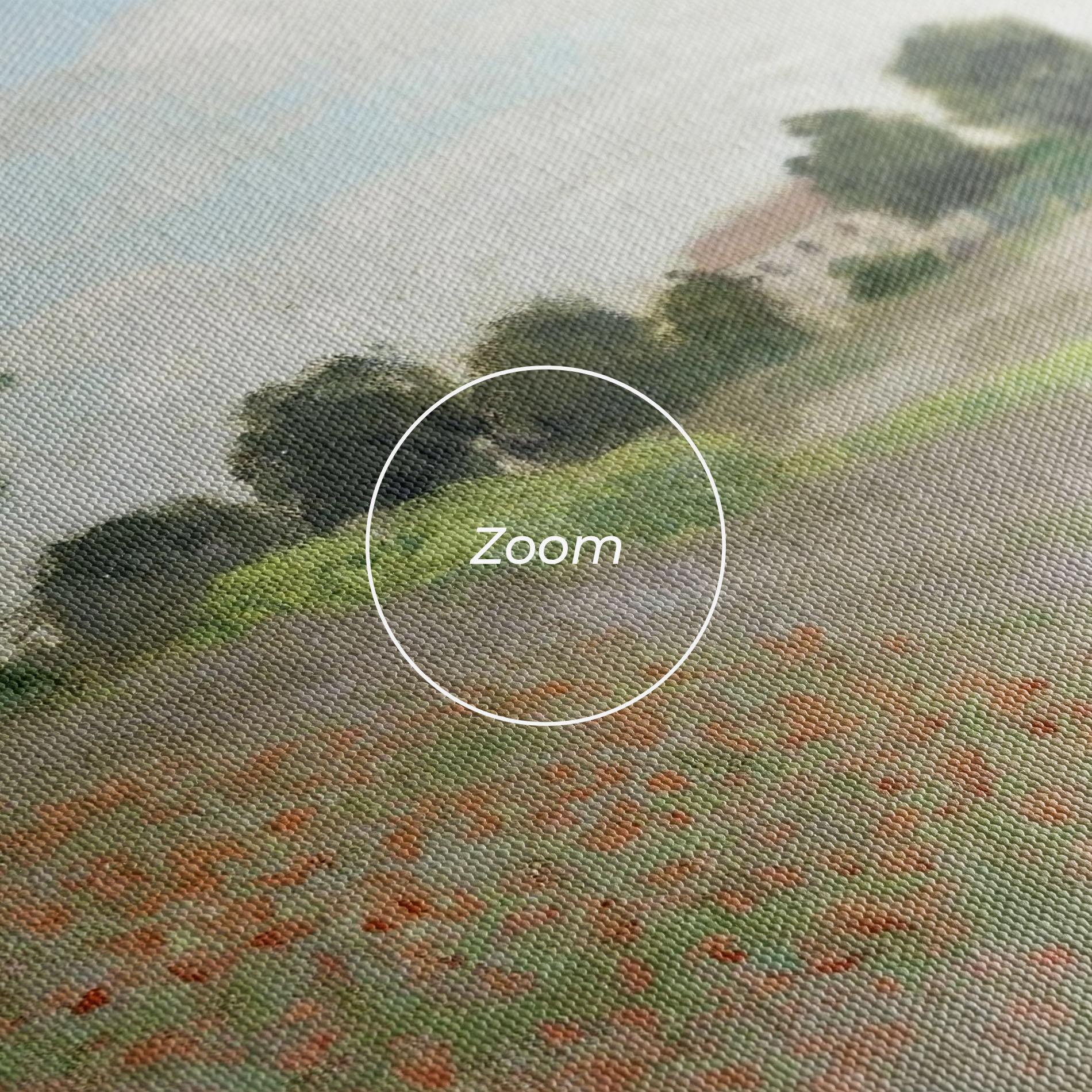 Obraz na Płótnie Poppy Field Near Argenteuil mockup 3