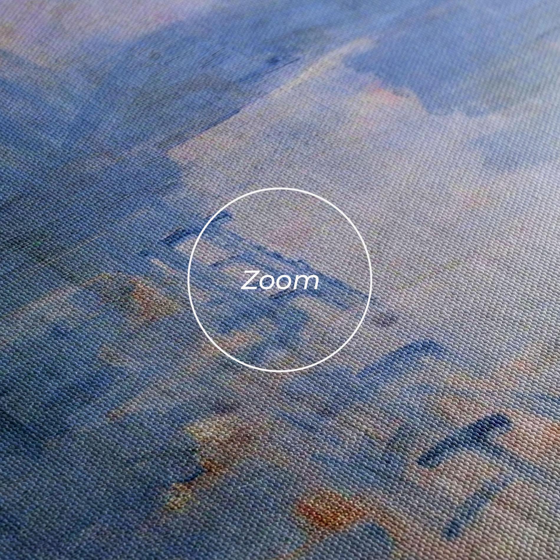 Obraz na Płótnie Sunrise Painting mockup 3