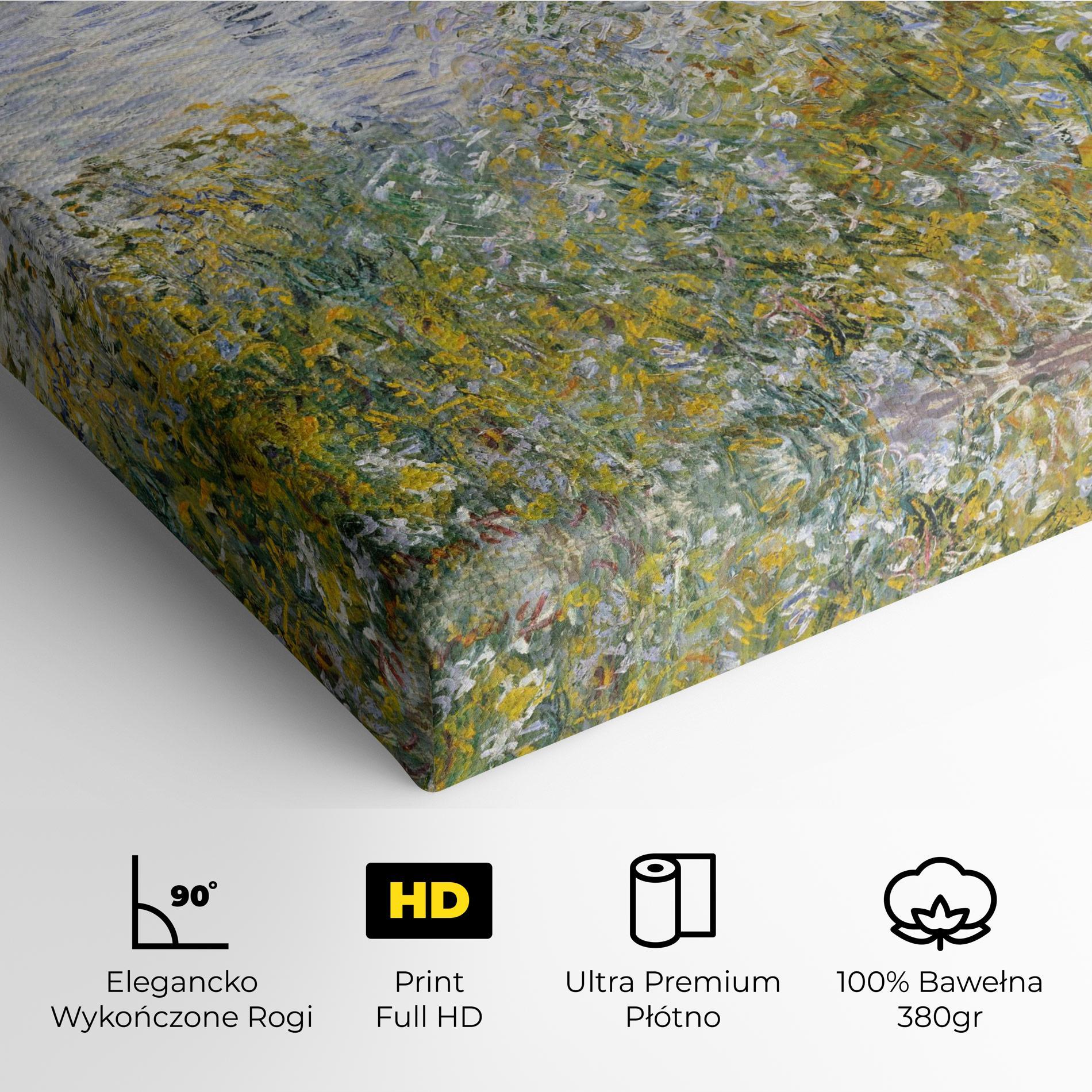 Obraz na Płótnie Near Vetheuil mockup 4