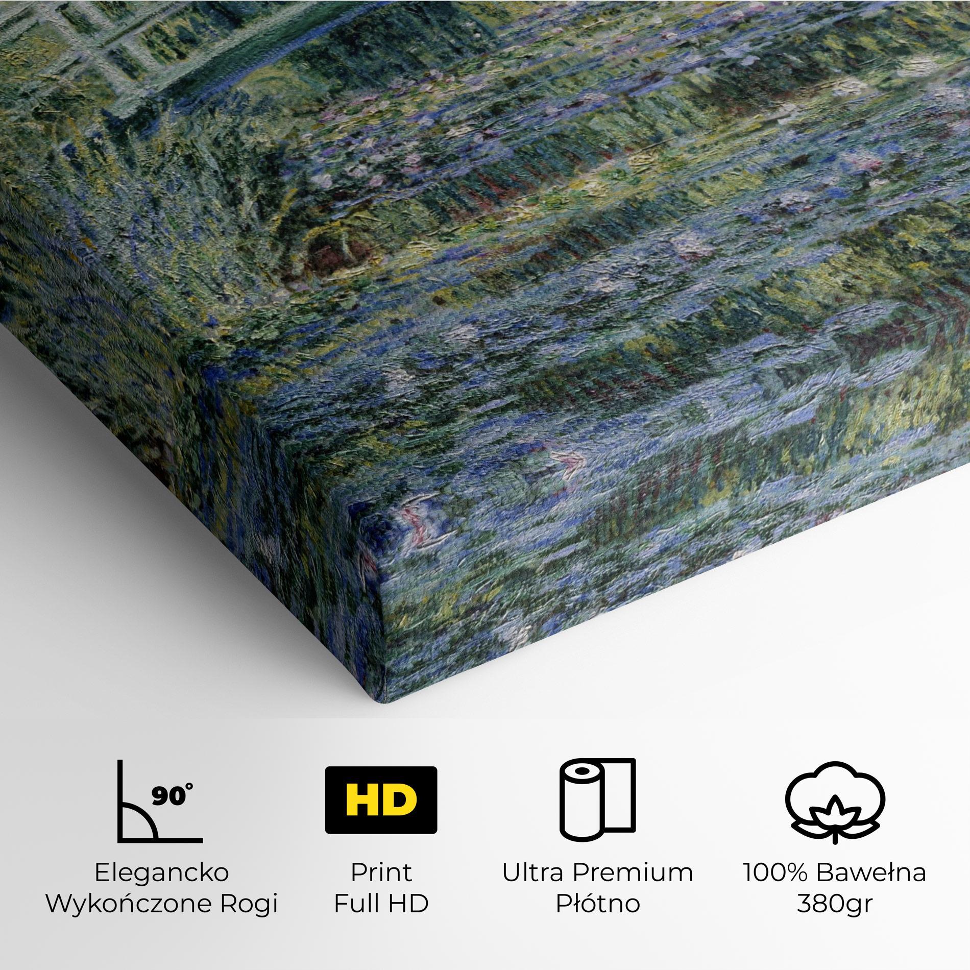 Obraz na Płótnie Water Lilies mockup 4