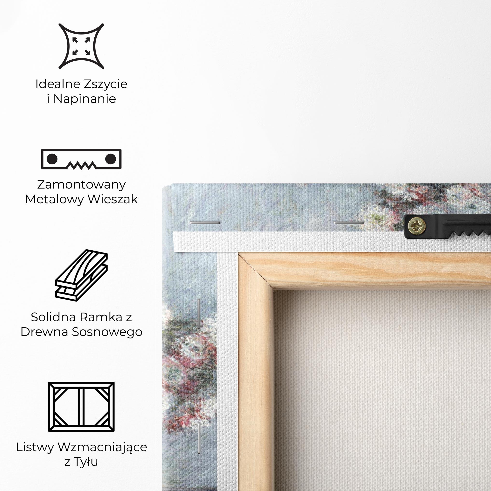 Obraz na Płótnie Chrysanthemums mockup 5