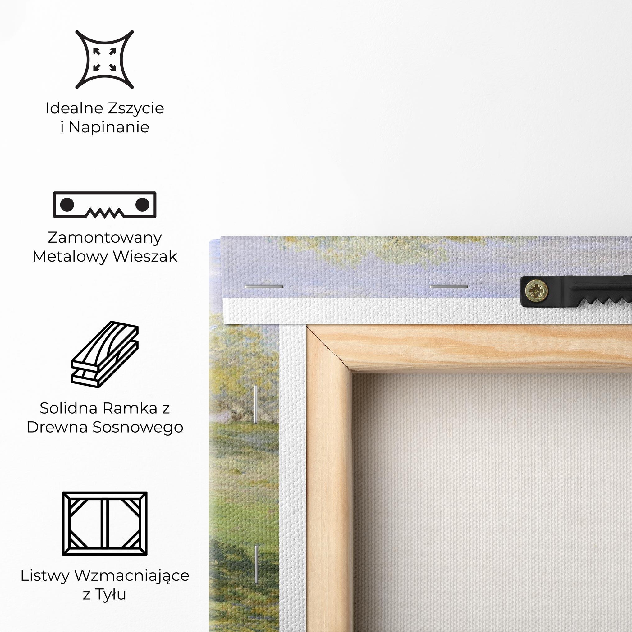 Obraz na Płótnie Fruit Trees In Bloom mockup 5