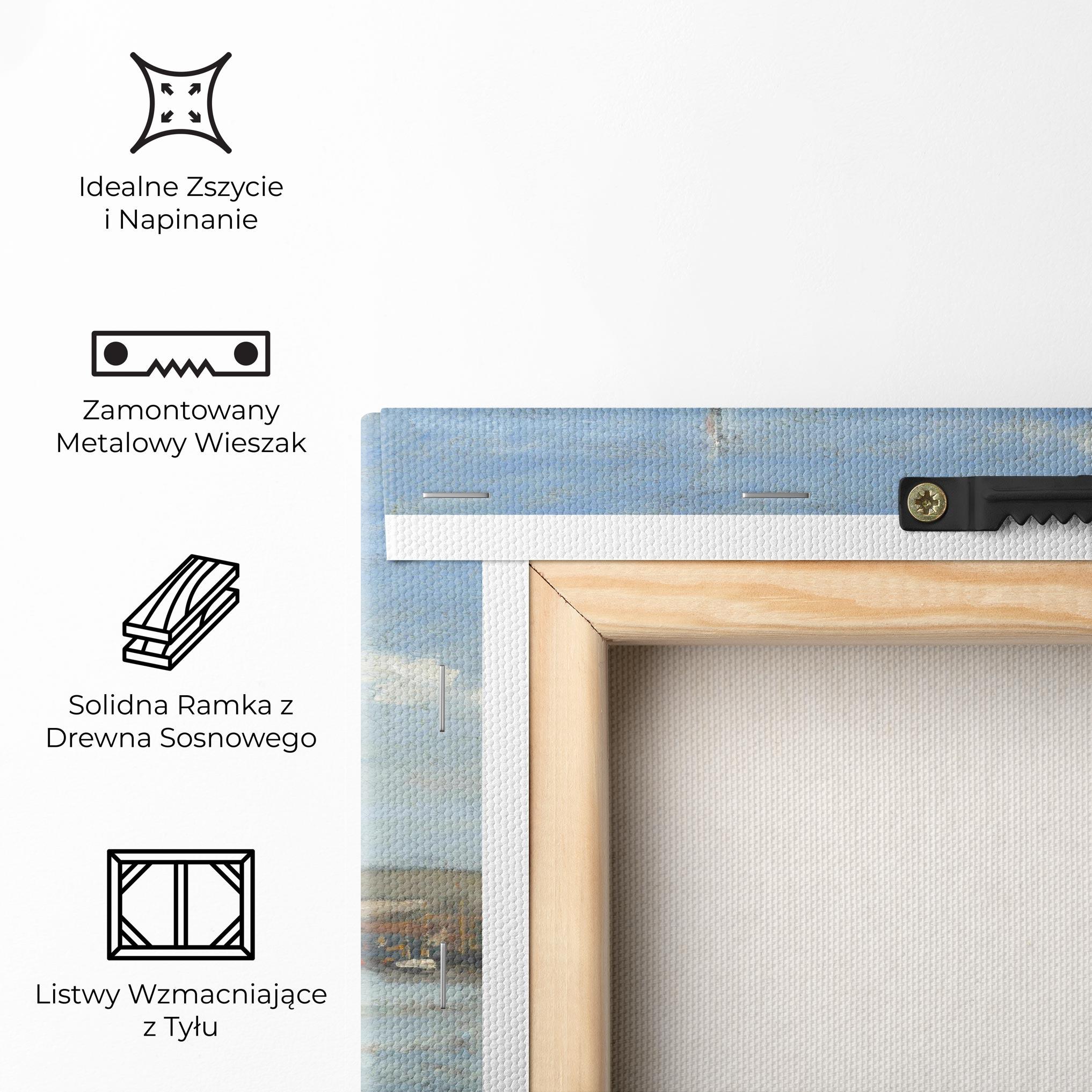 Obraz na Płótnie Ships At Rouen mockup 5