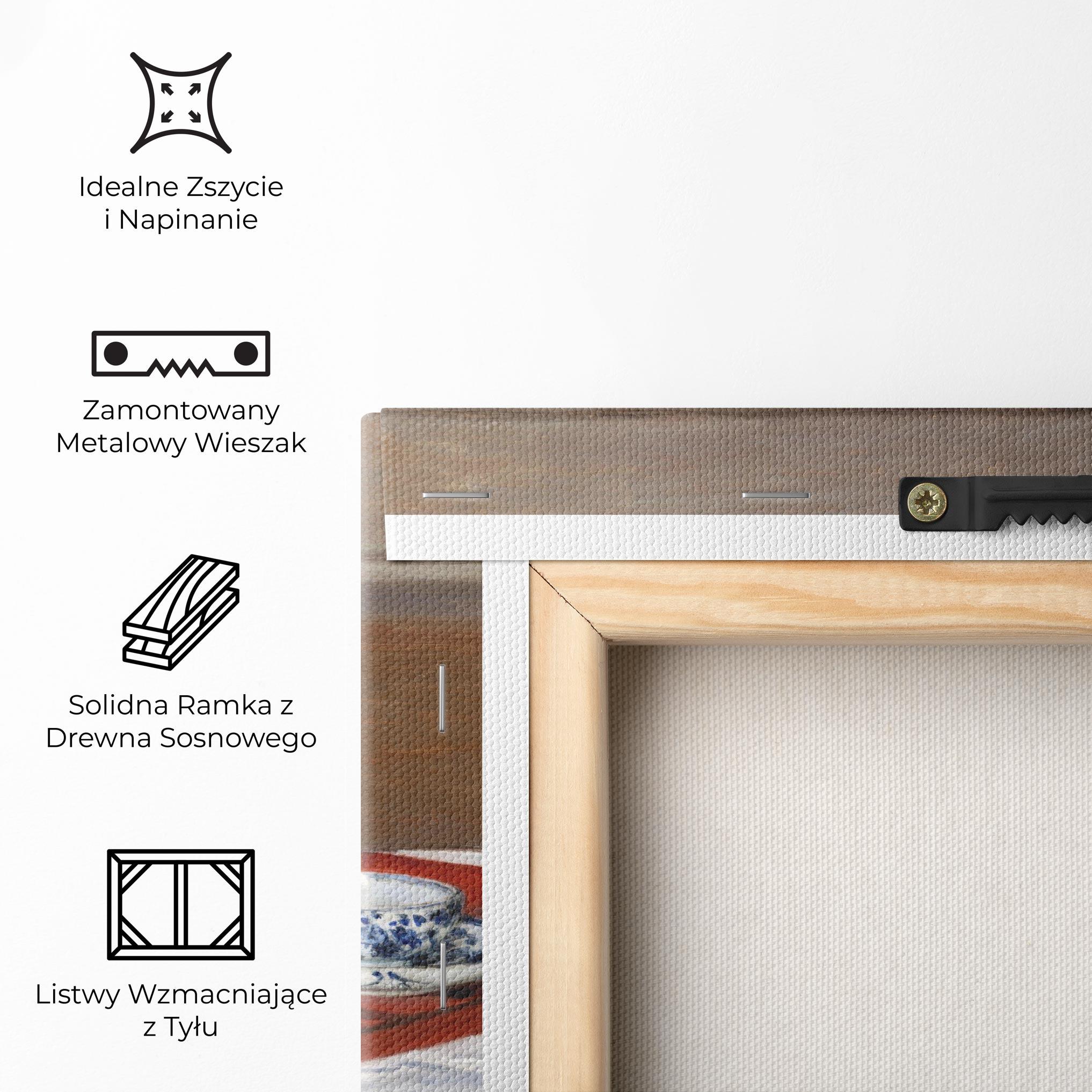 Obraz na Płótnie Tea Service mockup 5