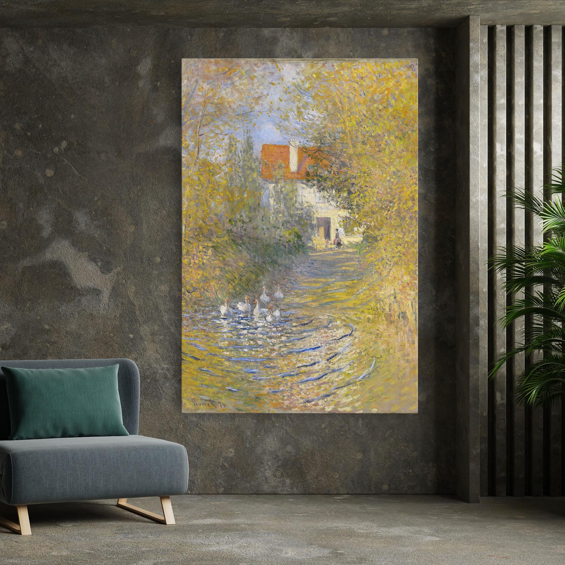 Obraz na Płótnie The Geese mockup 7