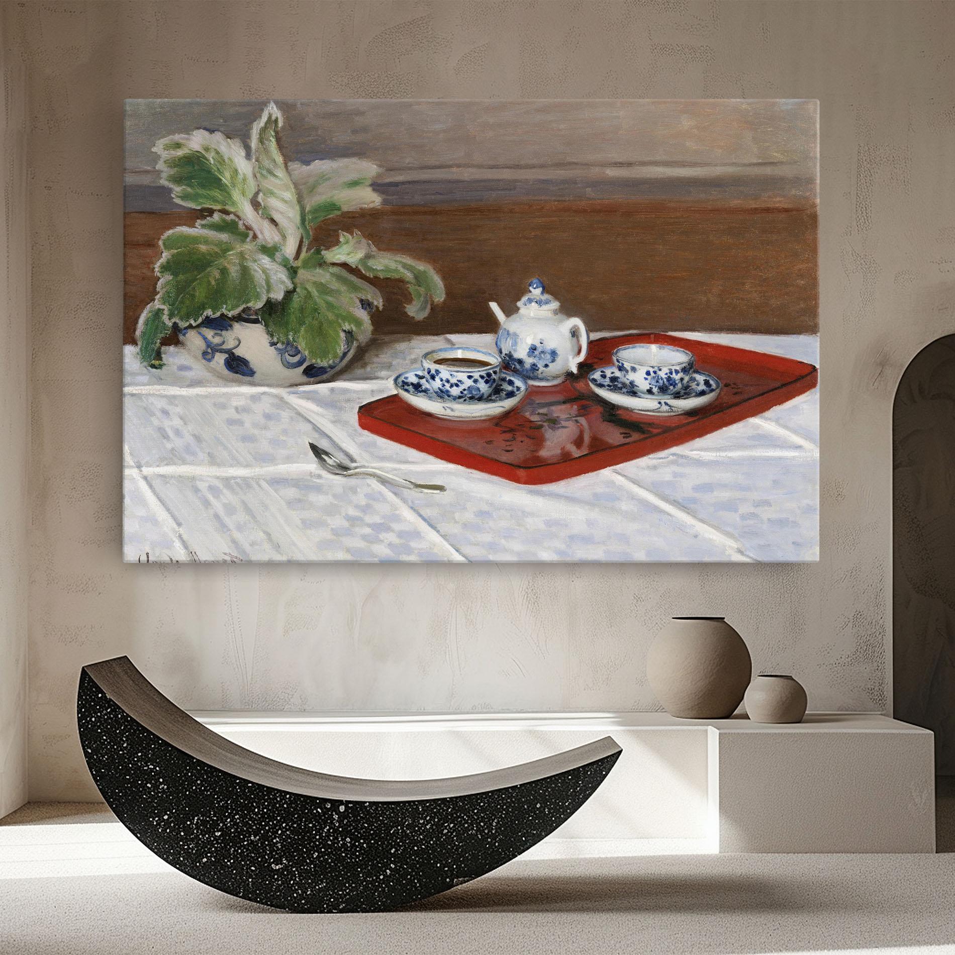 Obraz na Płótnie Tea Service mockup 8