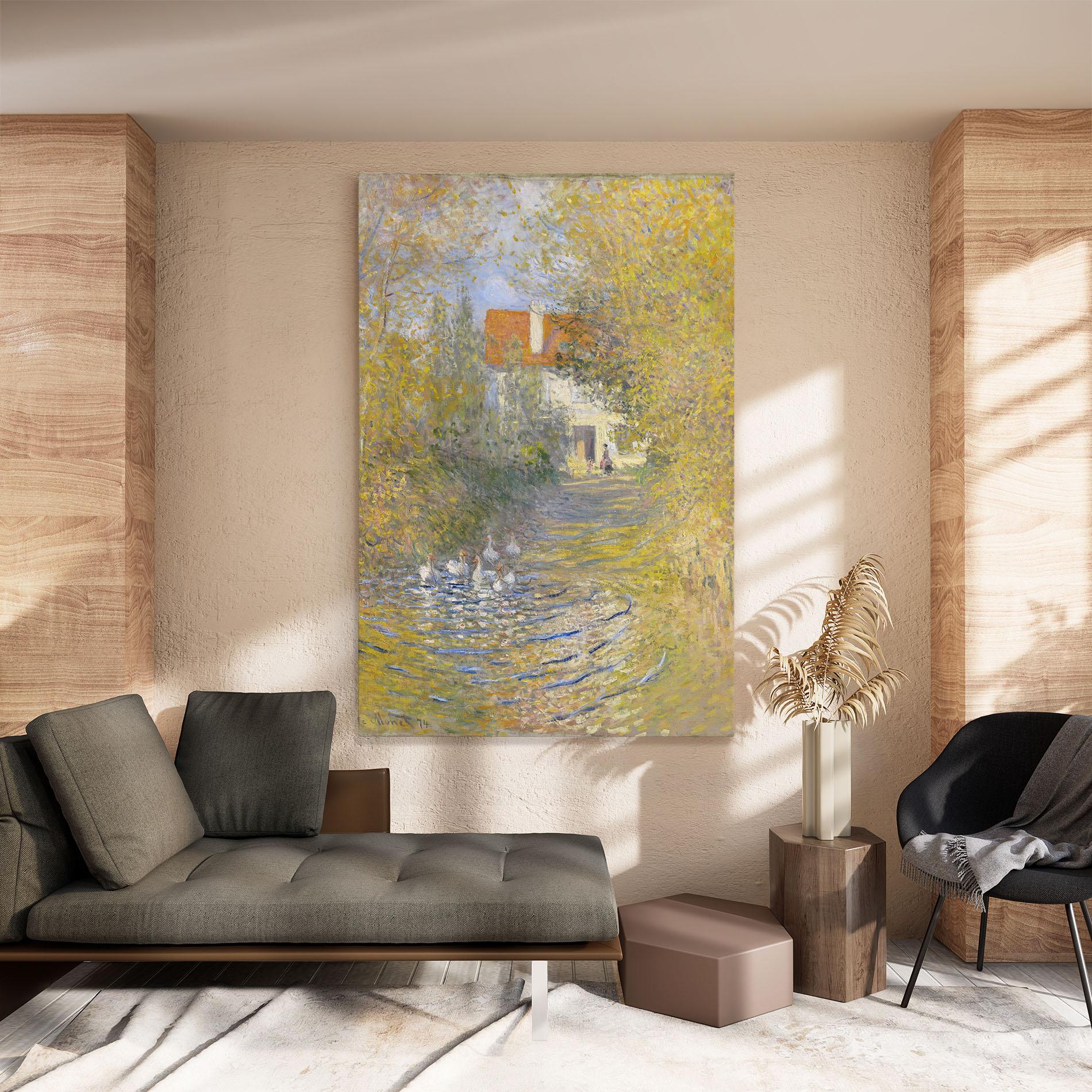 Obraz na Płótnie The Geese mockup 8