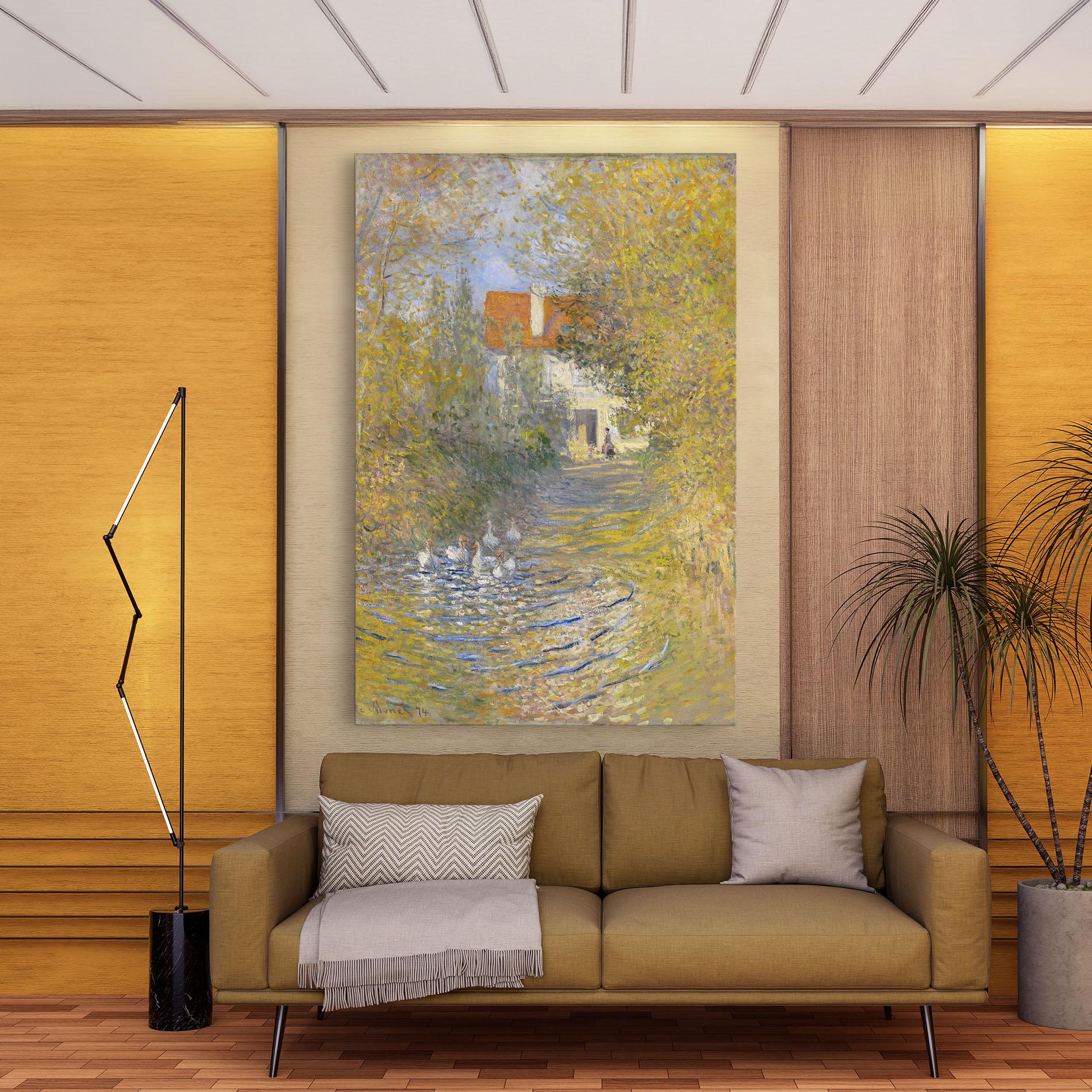 Obraz na Płótnie The Geese mockup 9