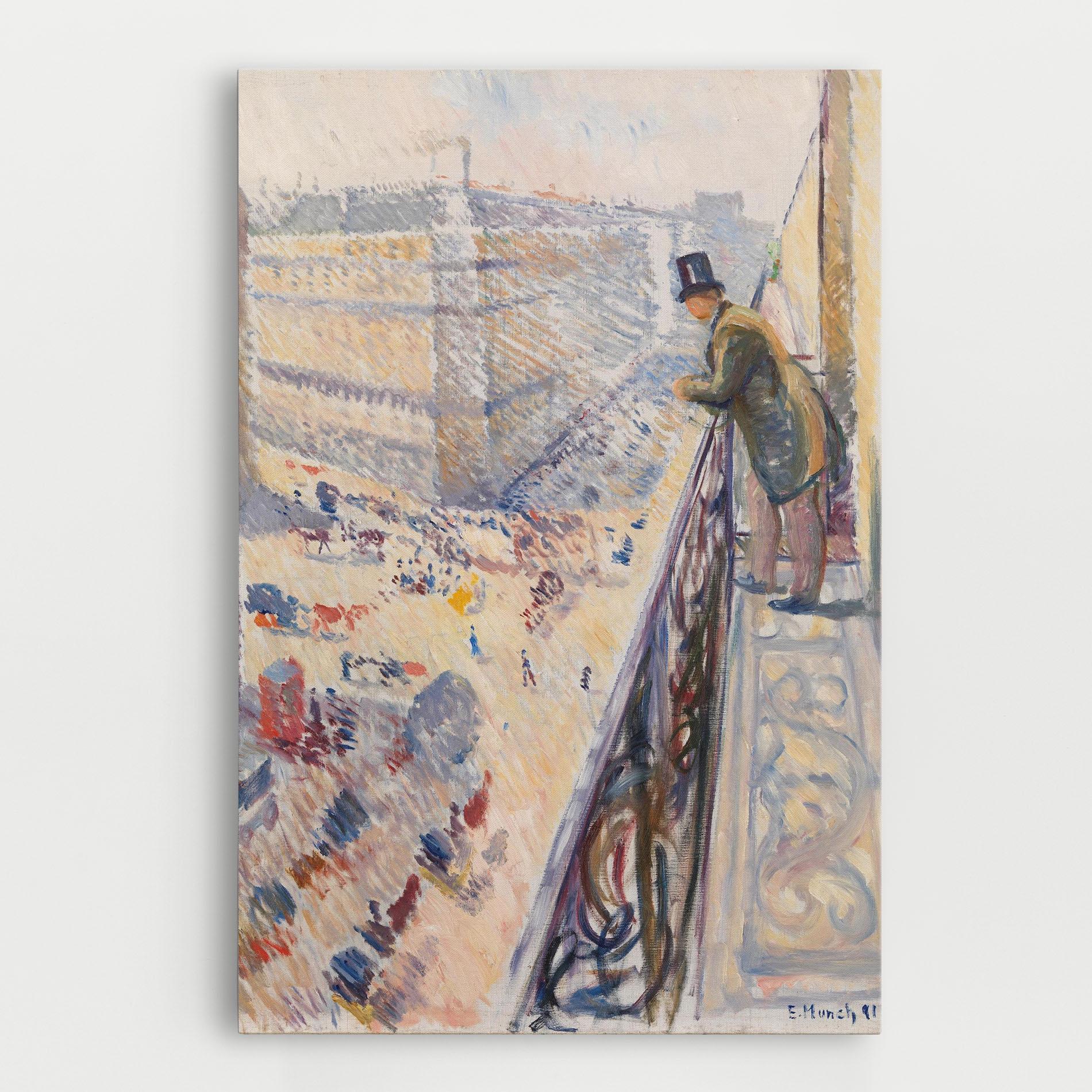 Obraz na Płótnie Rue Lafayette mockup 0