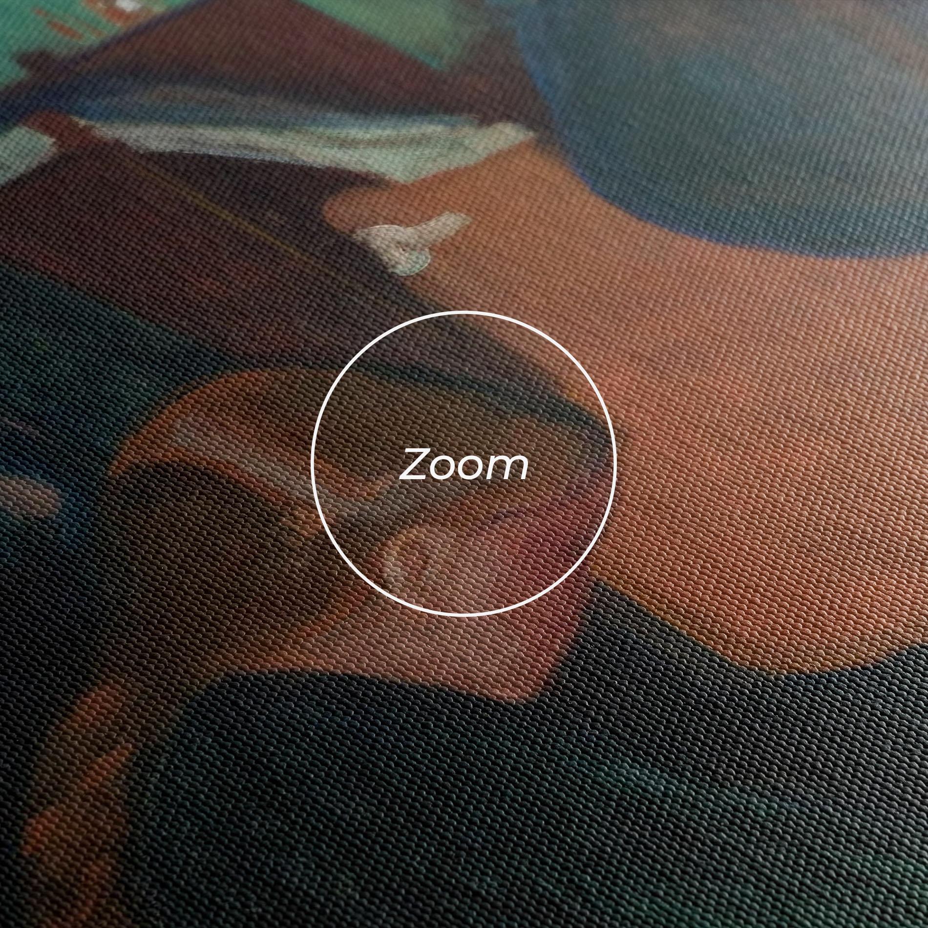 Obraz na Płótnie Death In Sickroom mockup 3