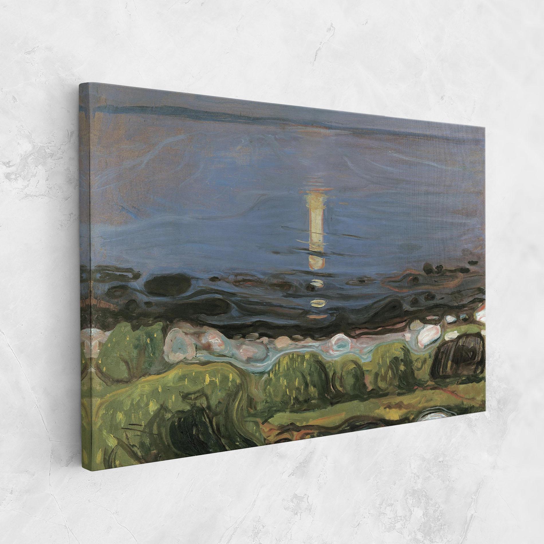 Obraz na Płótnie Summer Night Beach mockup 1