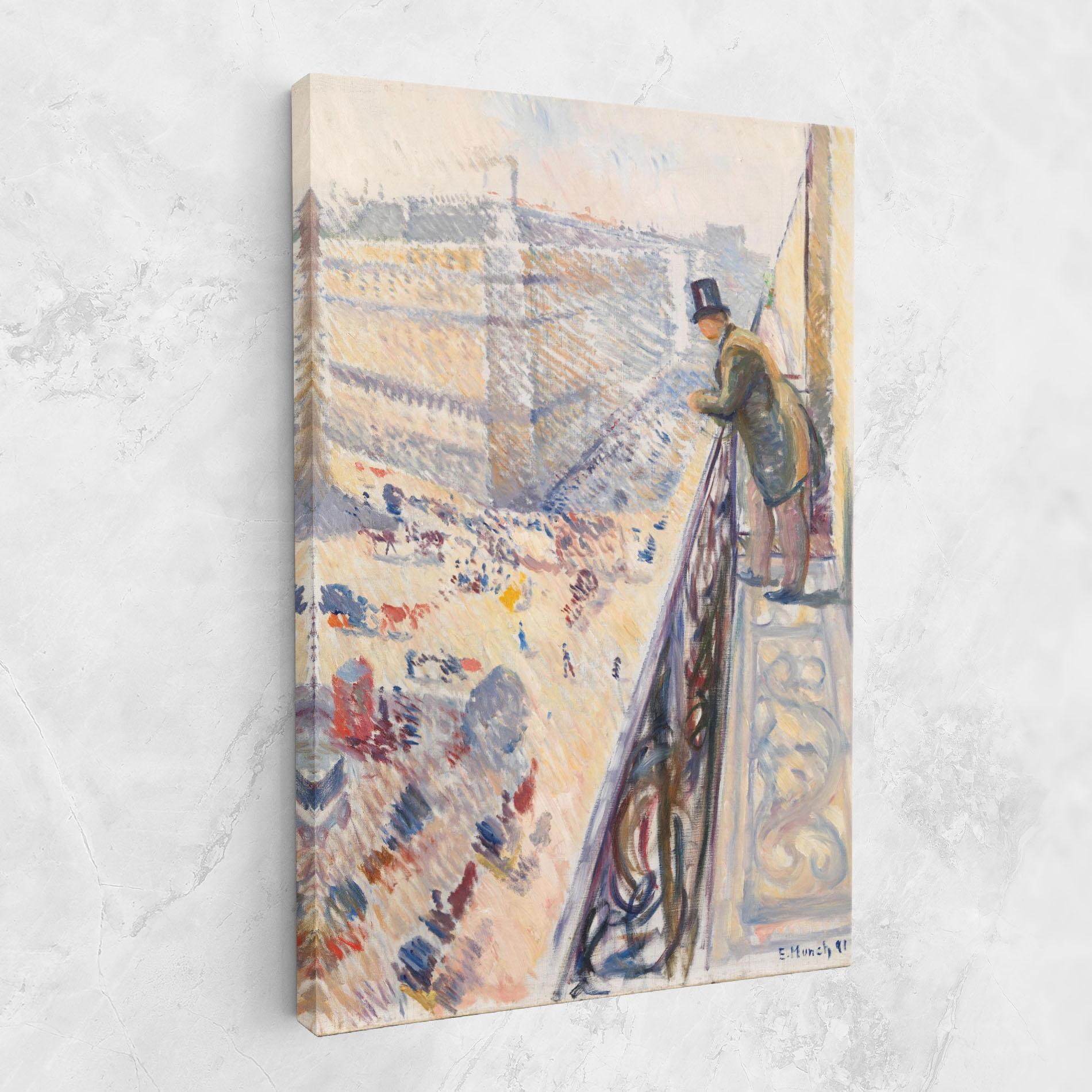 Obraz na Płótnie Rue Lafayette mockup 1