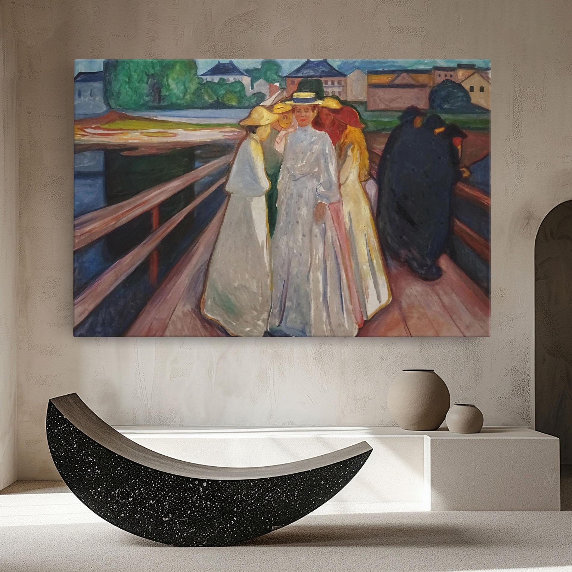 Obraz na Płótnie Munch Art mockup 8