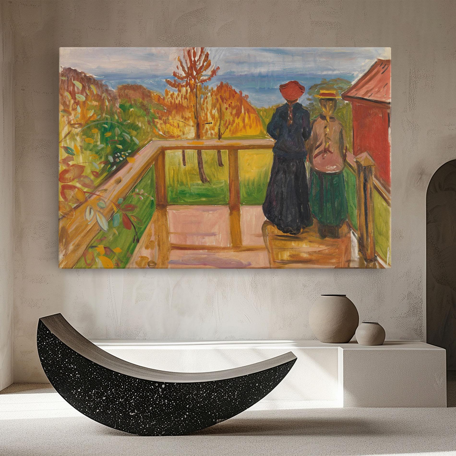 Obraz na Płótnie On The Veranda mockup 8