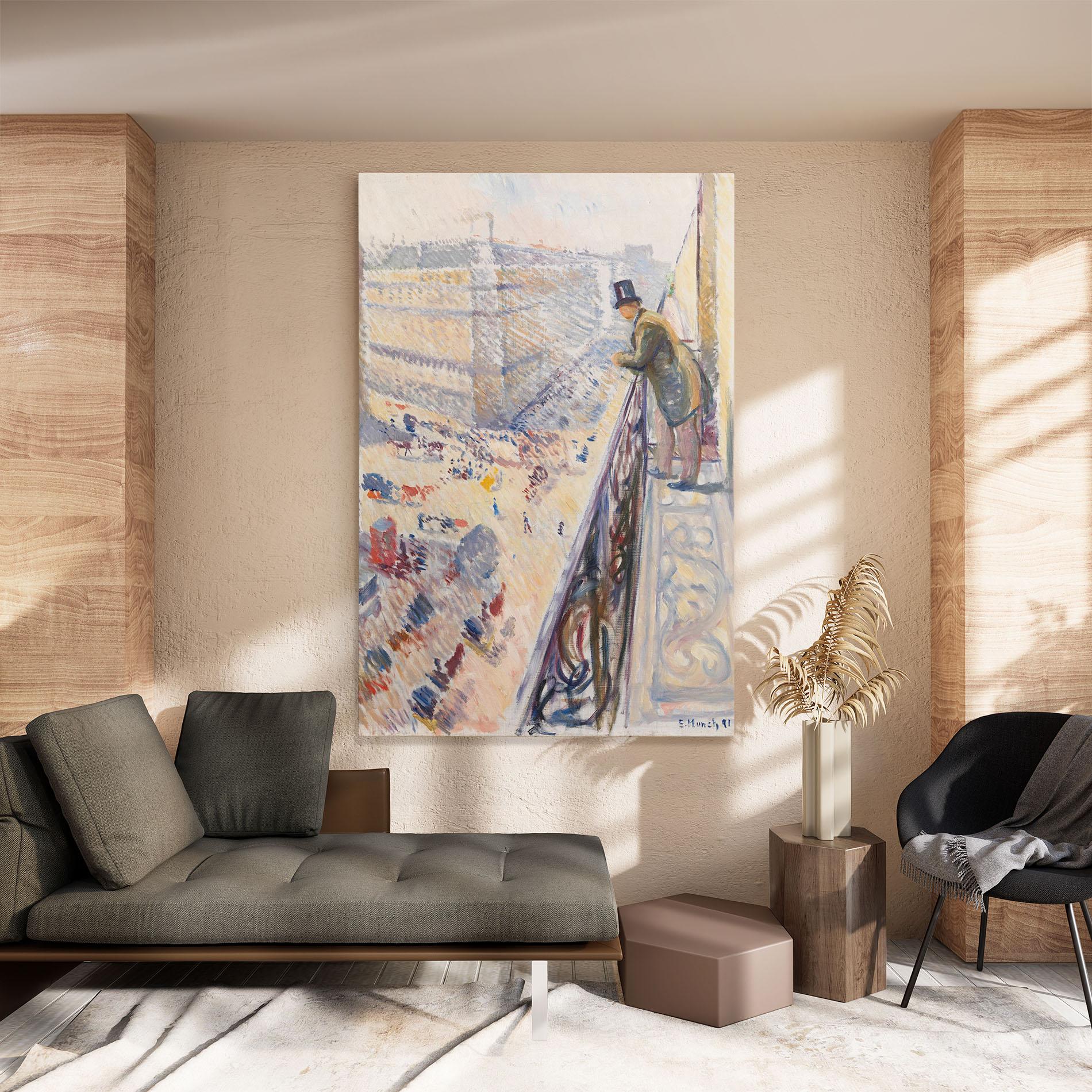 Obraz na Płótnie Rue Lafayette mockup 8