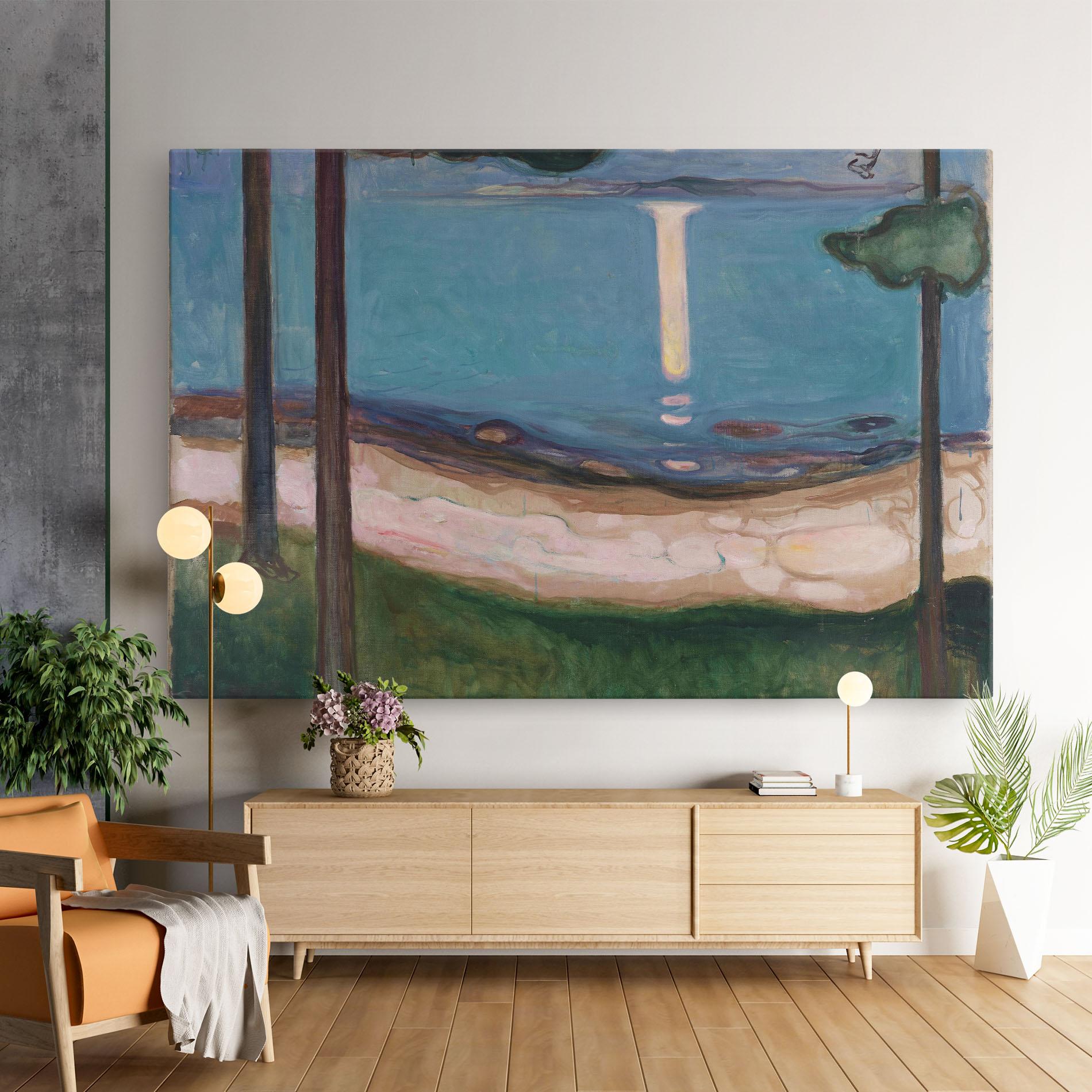 Obraz na Płótnie Moonlight mockup 9