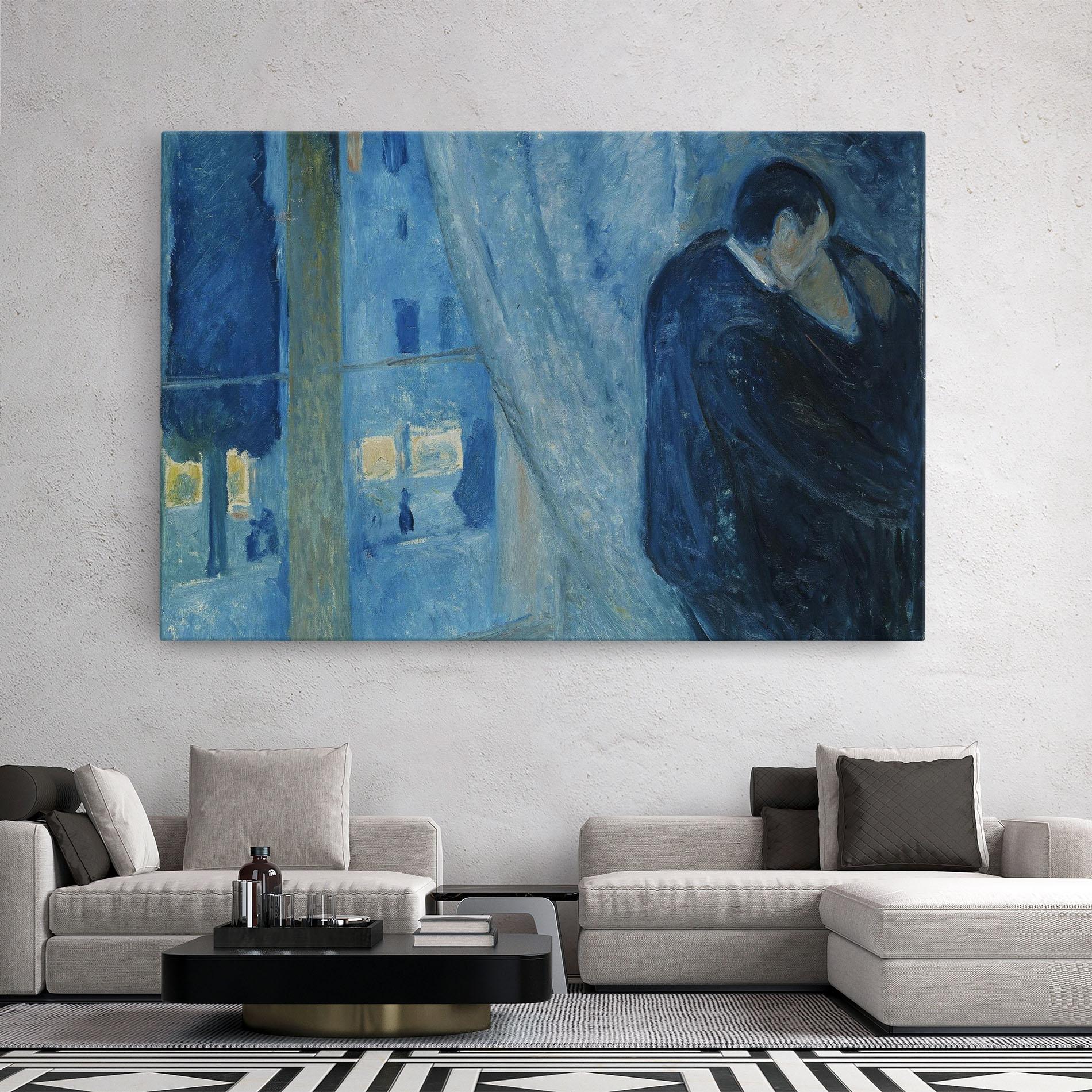 Obraz na Płótnie Kiss By The Window mockup 2