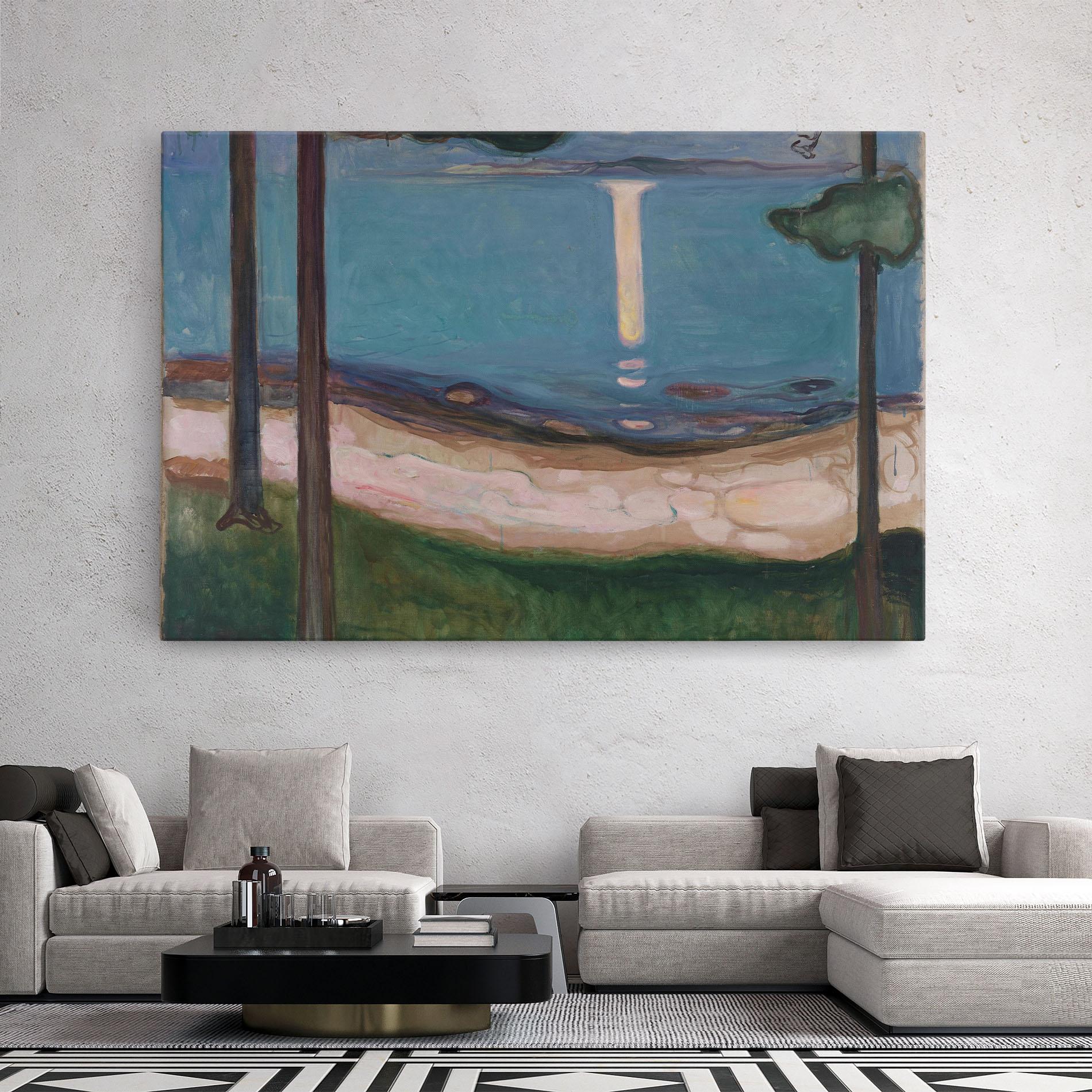 Obraz na Płótnie Moonlight mockup 2