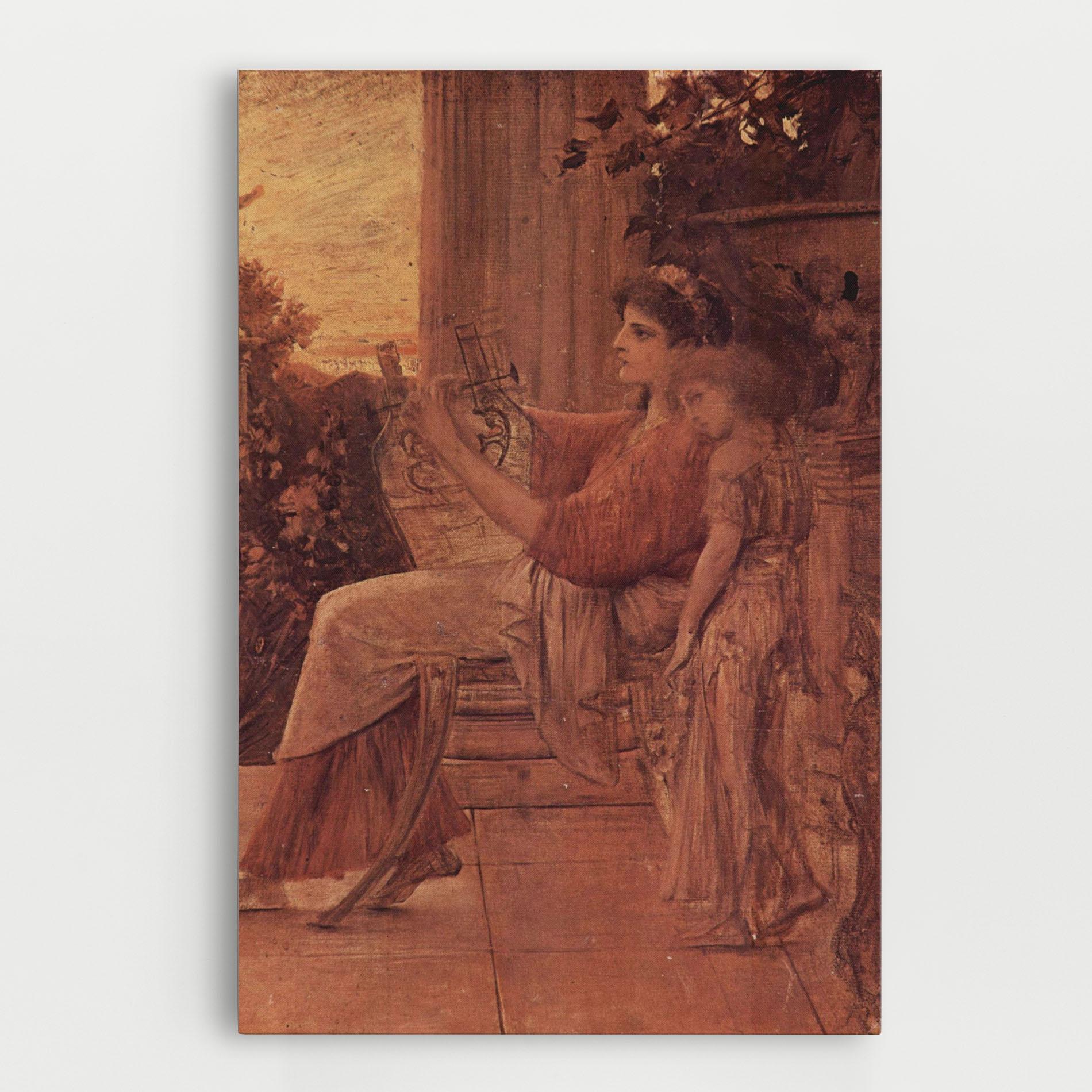 Obraz na Płótnie Gustav Klimt Painting mockup 0