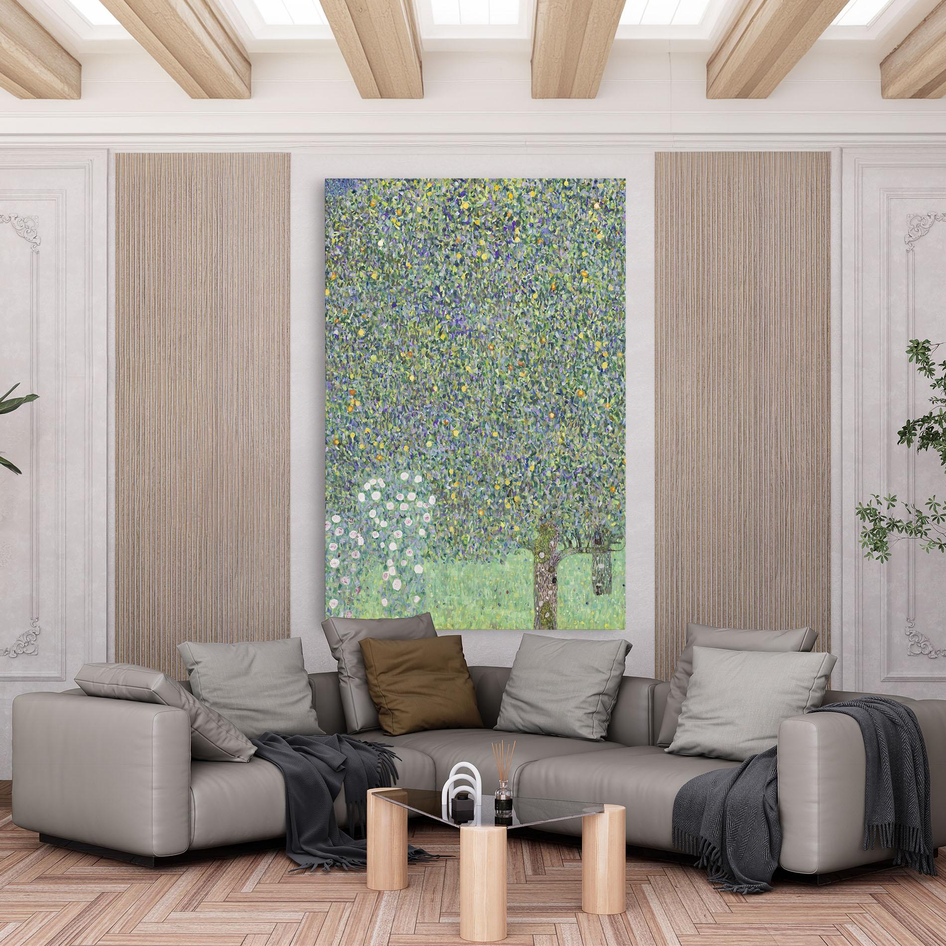 Obraz na Płótnie Rosebushes mockup 6