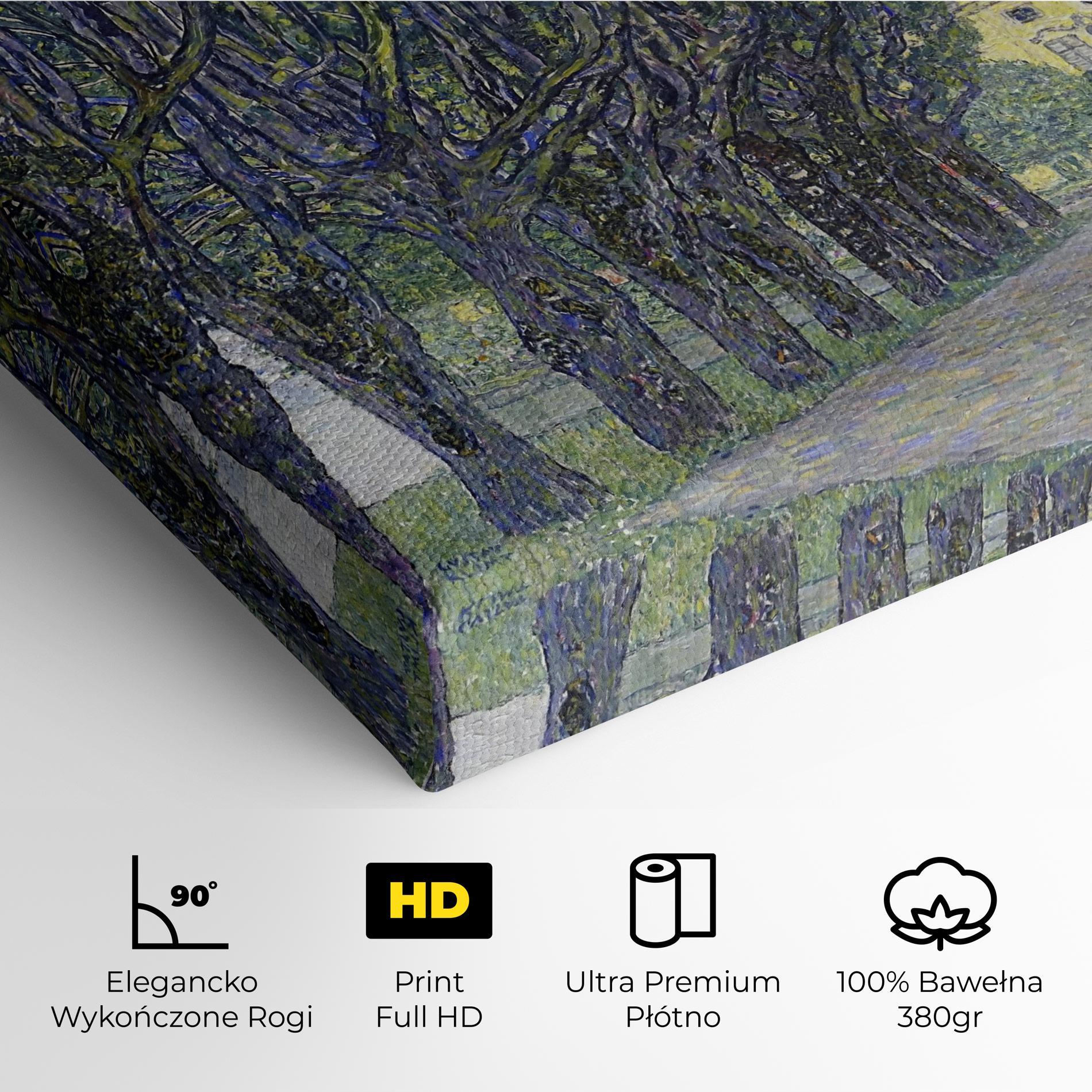 Obraz na Płótnie Allee At Schloss Kammer mockup 4