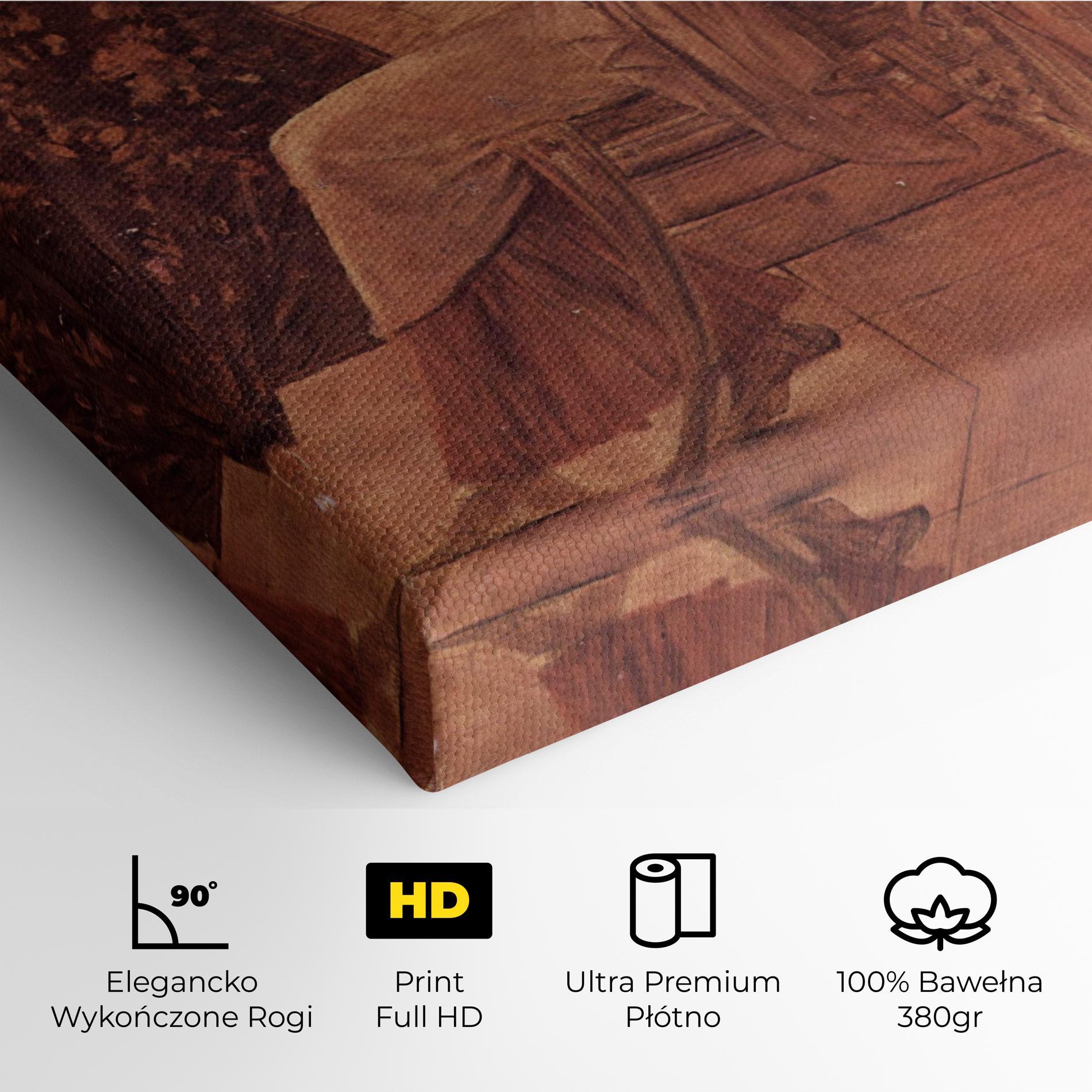 Obraz na Płótnie Gustav Klimt Painting mockup 4