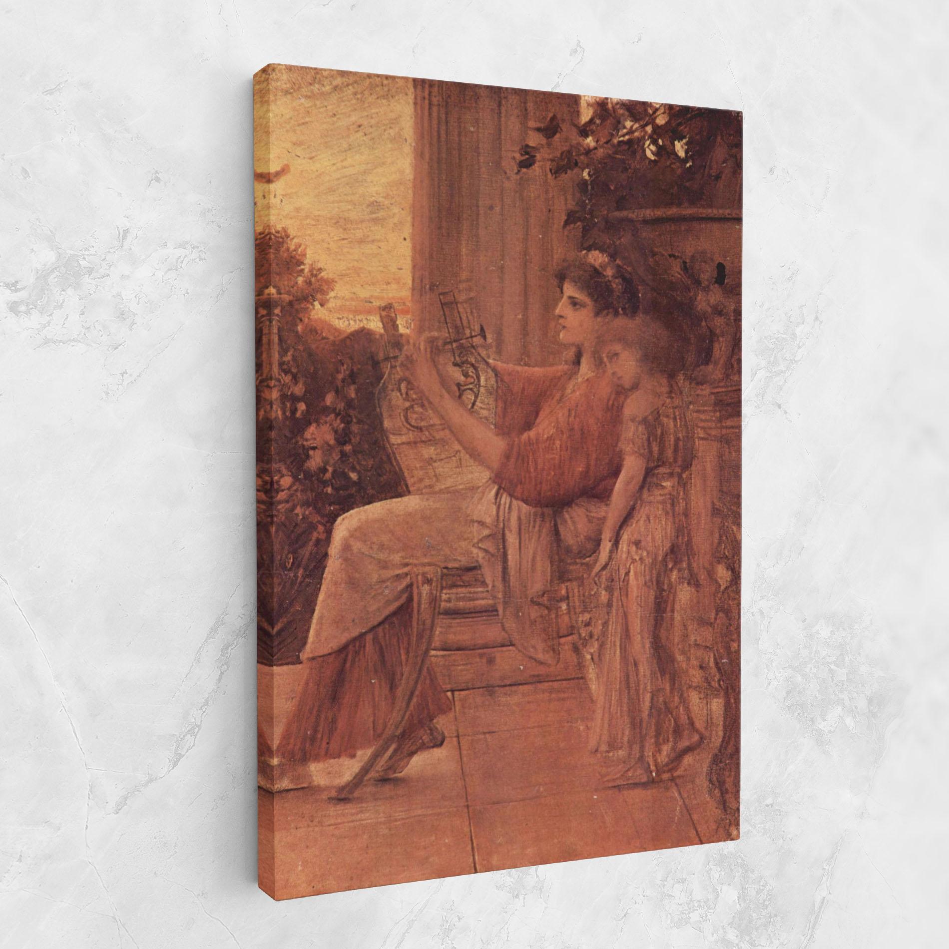 Obraz na Płótnie Gustav Klimt Painting mockup 1