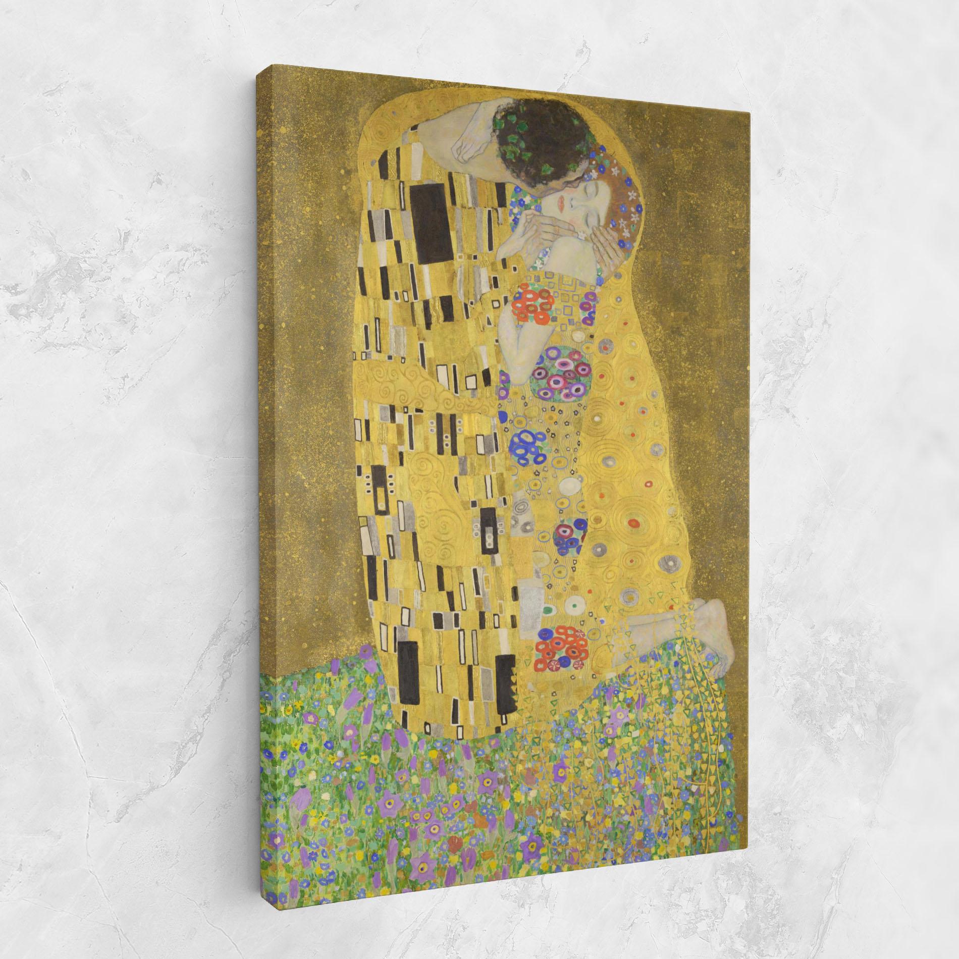 Obraz na Płótnie The Kiss mockup 1