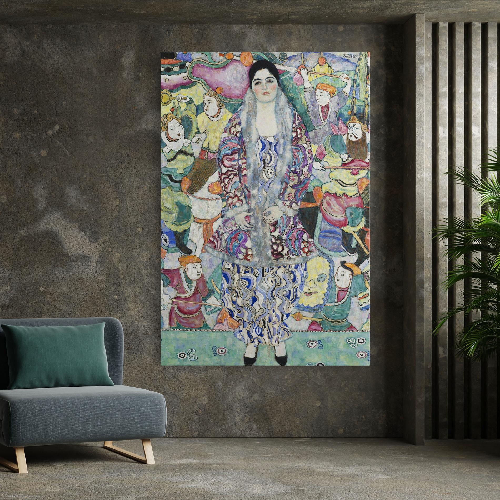 Obraz na Płótnie Portrait Of Friedericke mockup 7