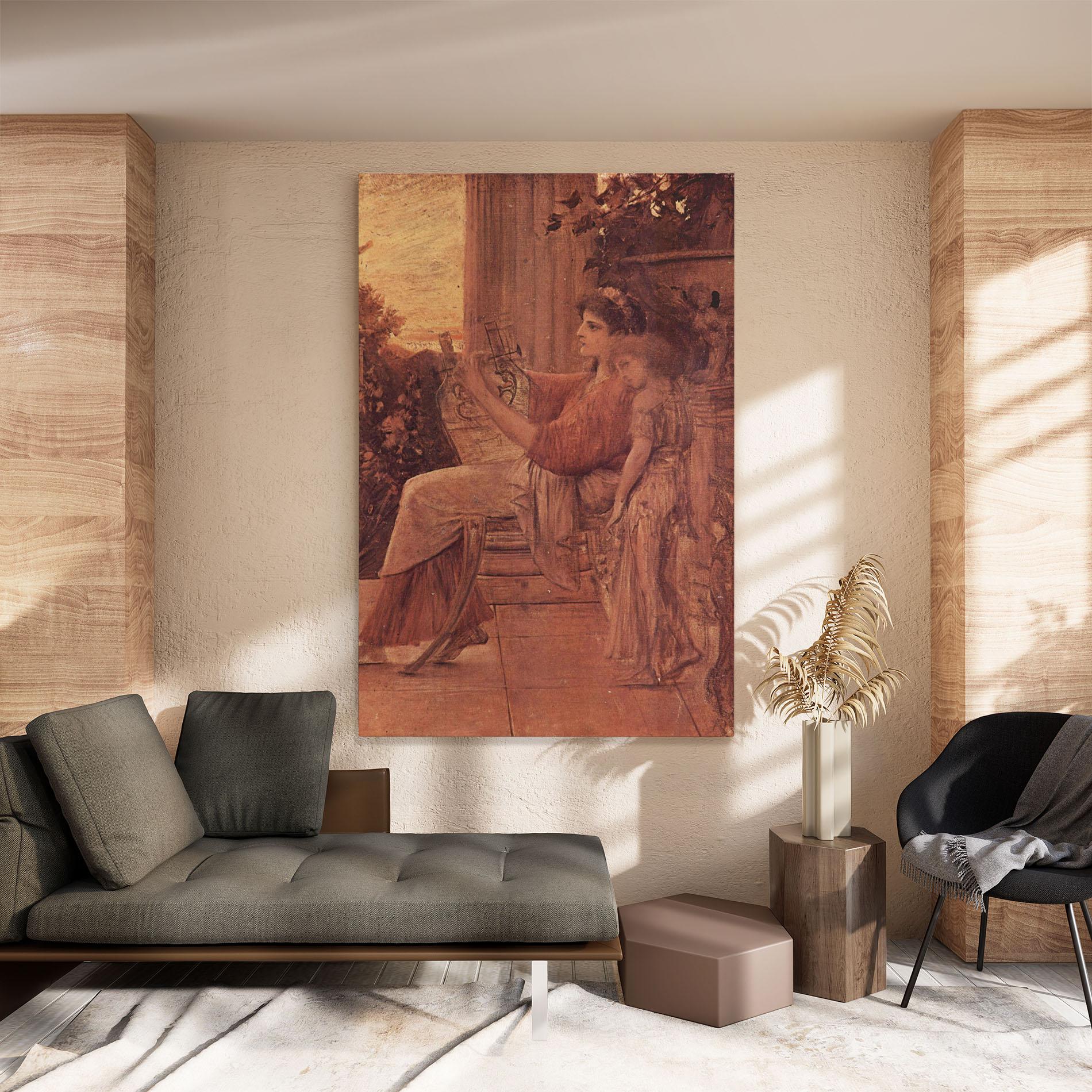 Obraz na Płótnie Gustav Klimt Painting mockup 8