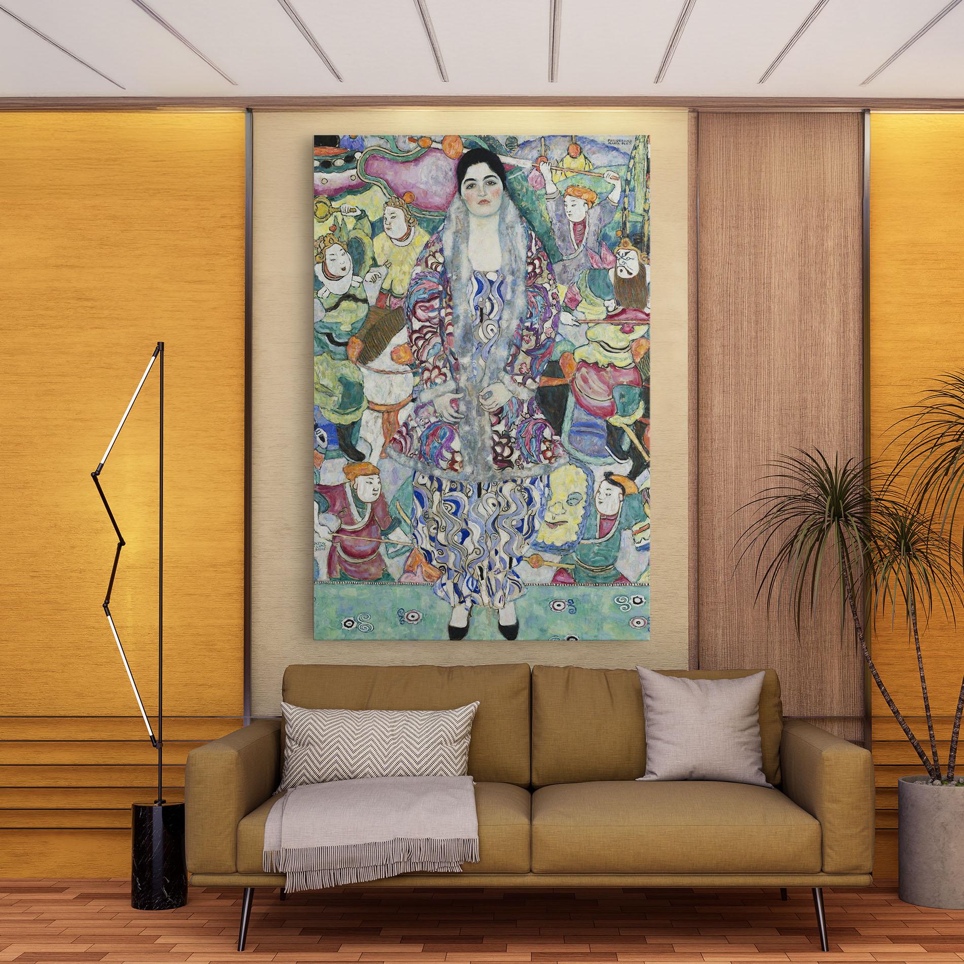 Obraz na Płótnie Portrait Of Friedericke mockup 9