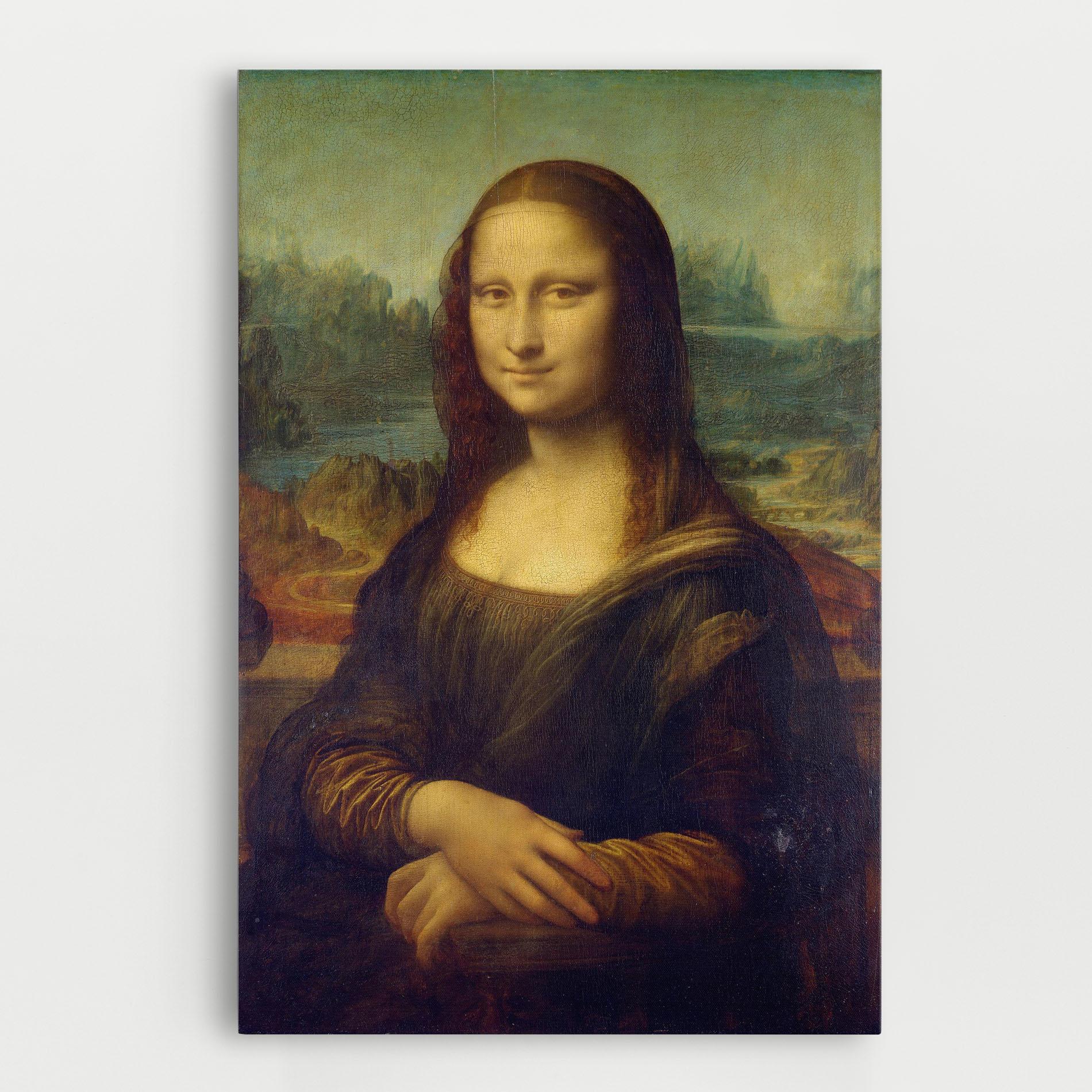 Obraz na Płótnie Gioconda By Leonardo Da Vinci mockup 0