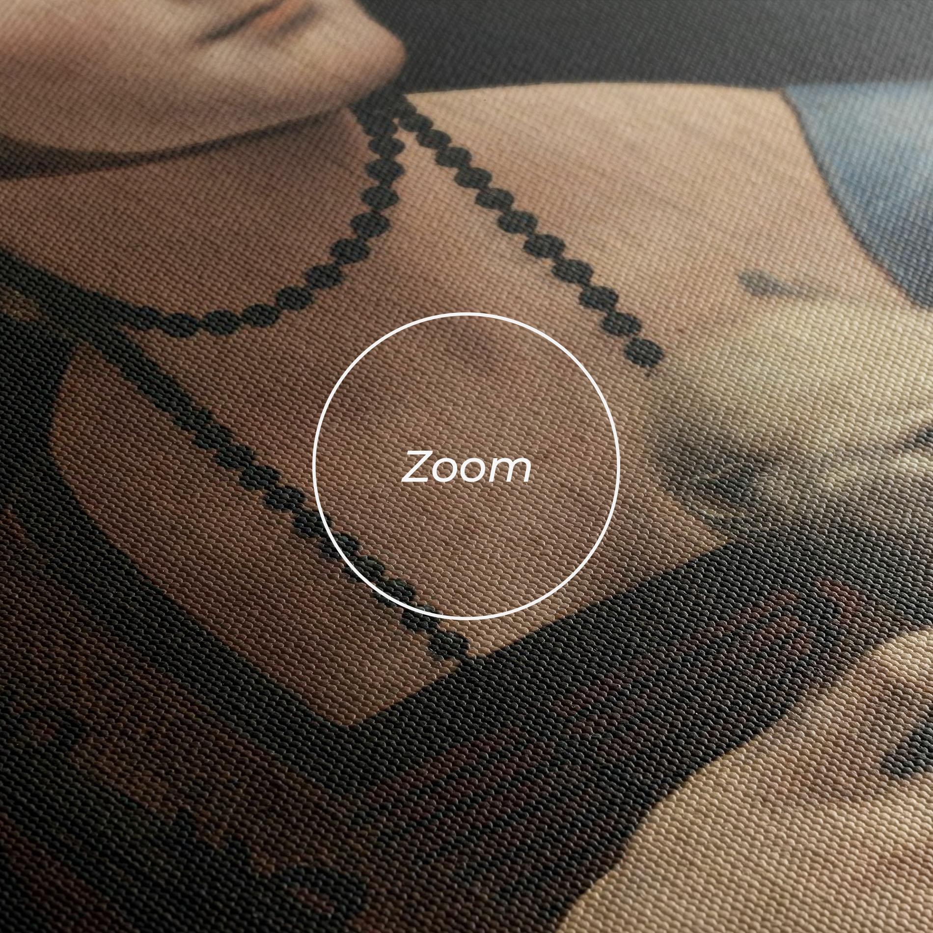 Obraz na Płótnie Lady With An Ermine Leonardo Da Vinci mockup 3