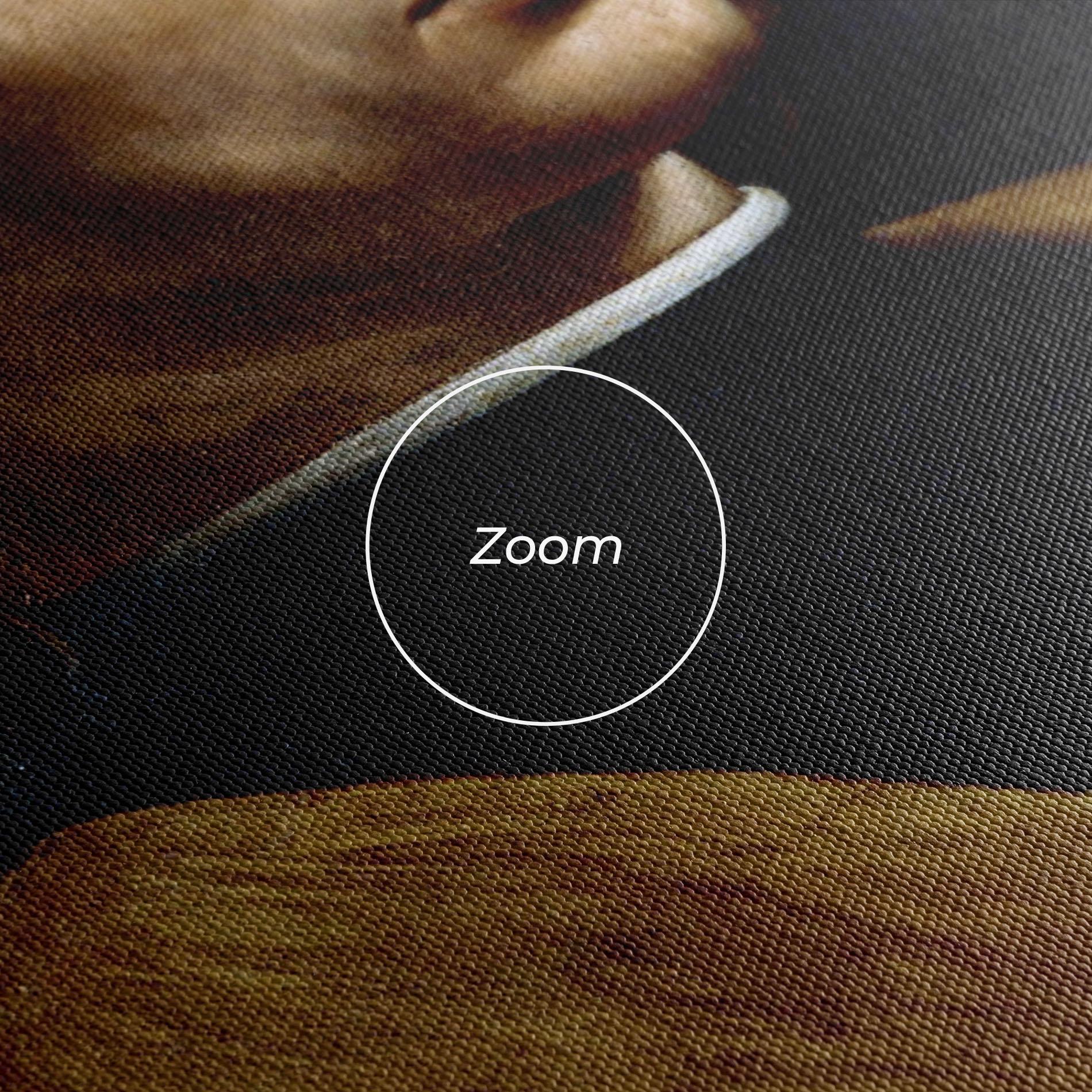 Obraz na Płótnie Leonardo Da Vinci's The Portrait Of A Musician mockup 3